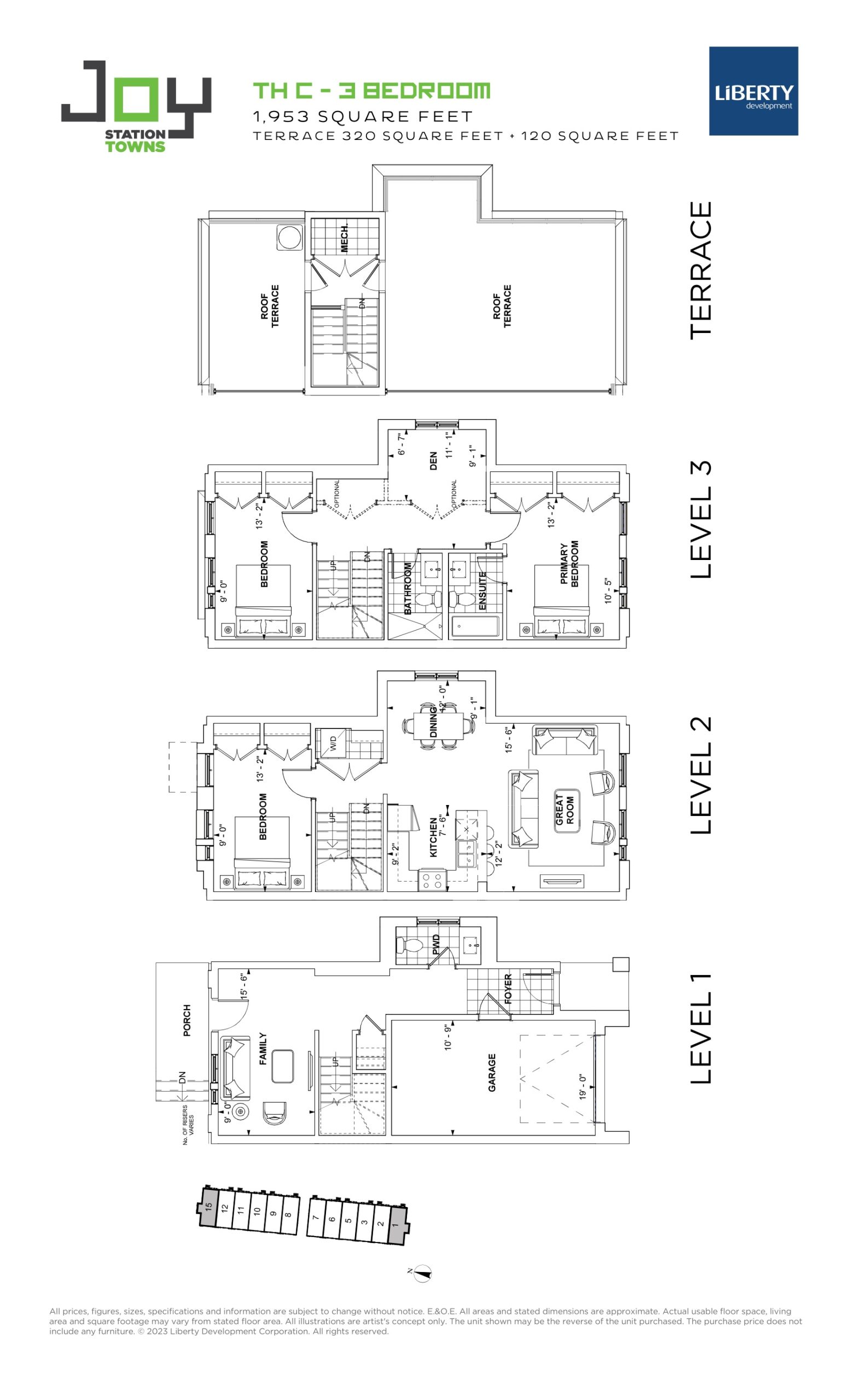 TH C floor plan
