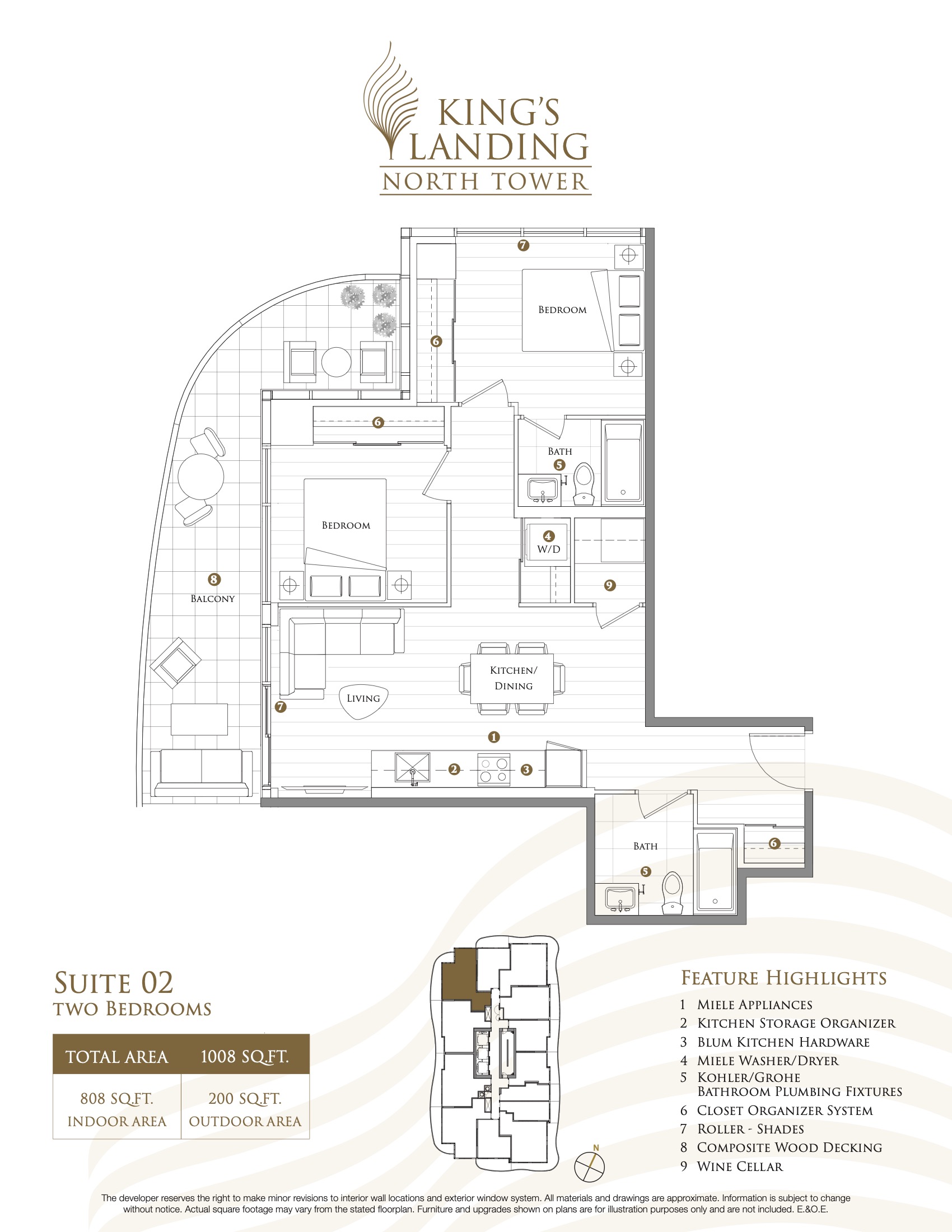 Suite 02 floor plan