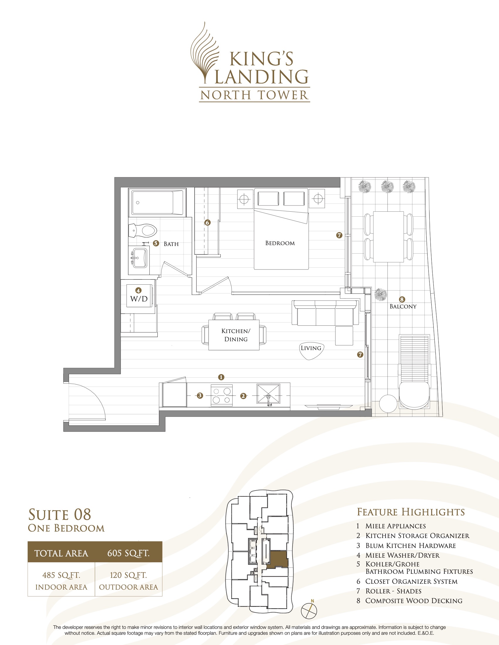Suite 08 floor plan