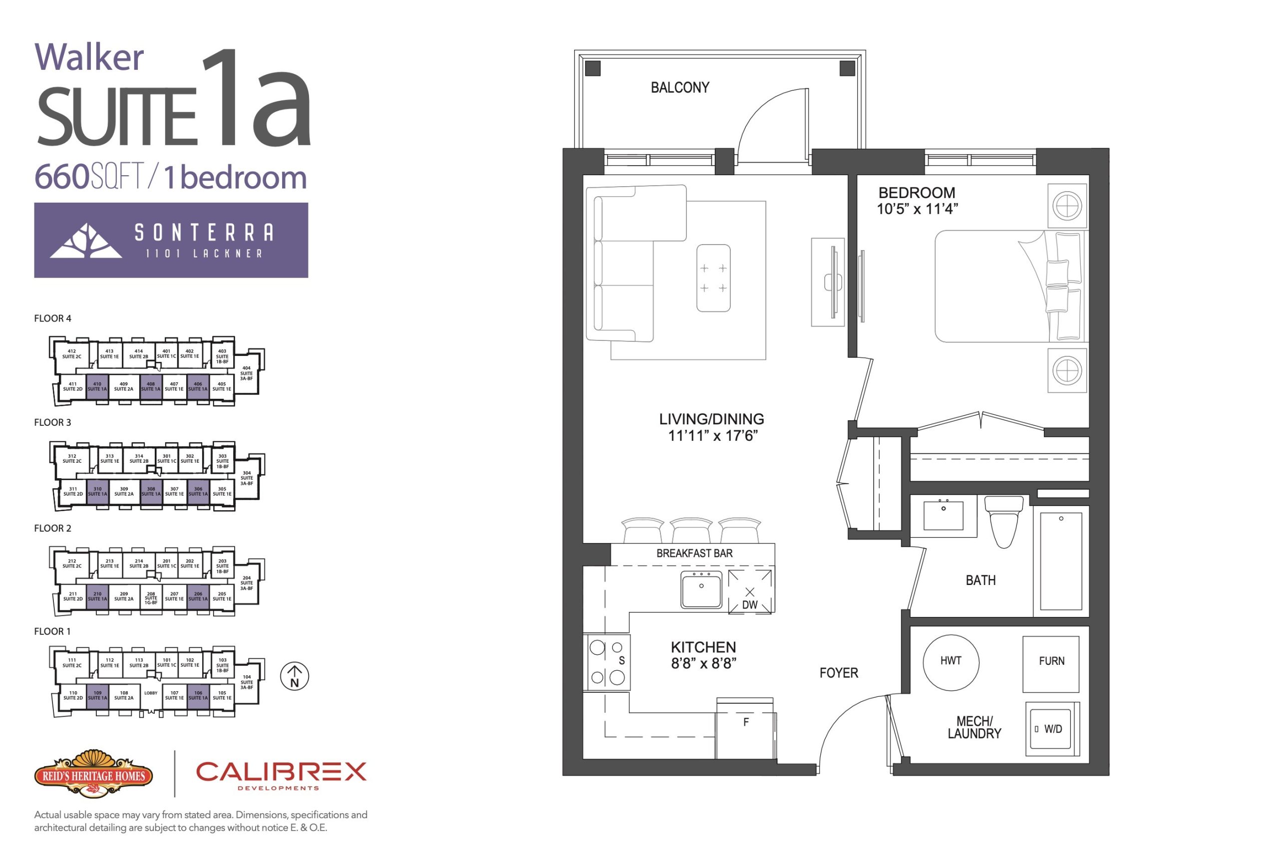 Walker floor plan