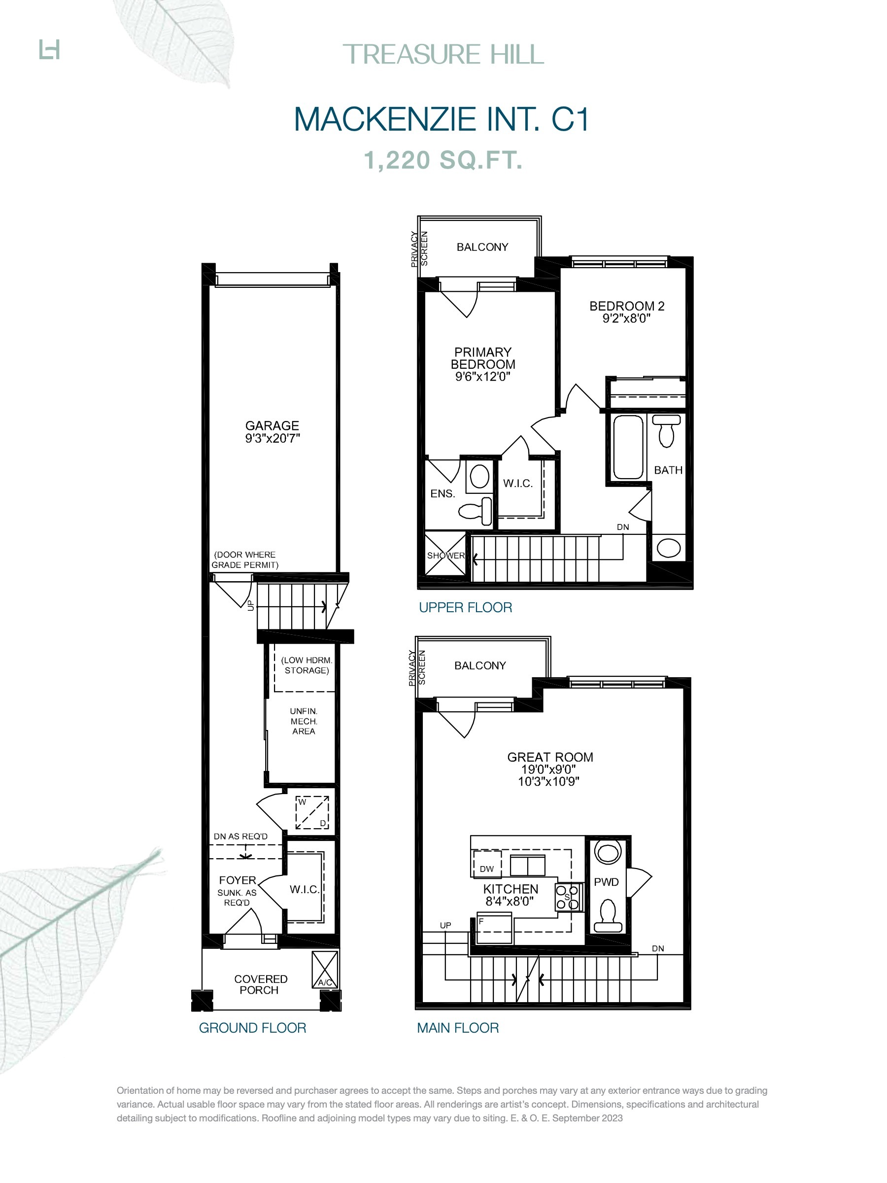 Mackenzie Int. C1 floor plan