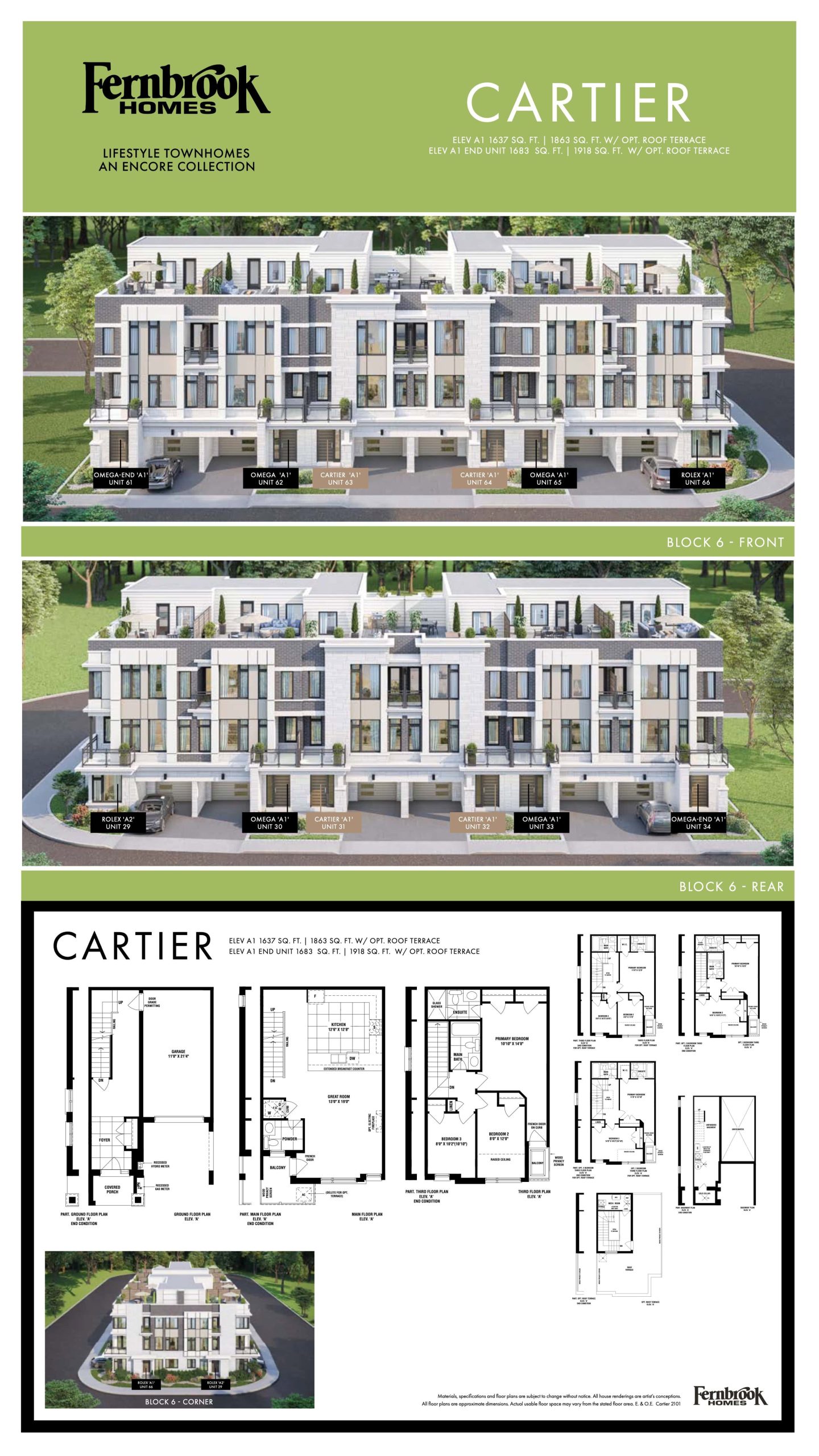 Cartier floor plan