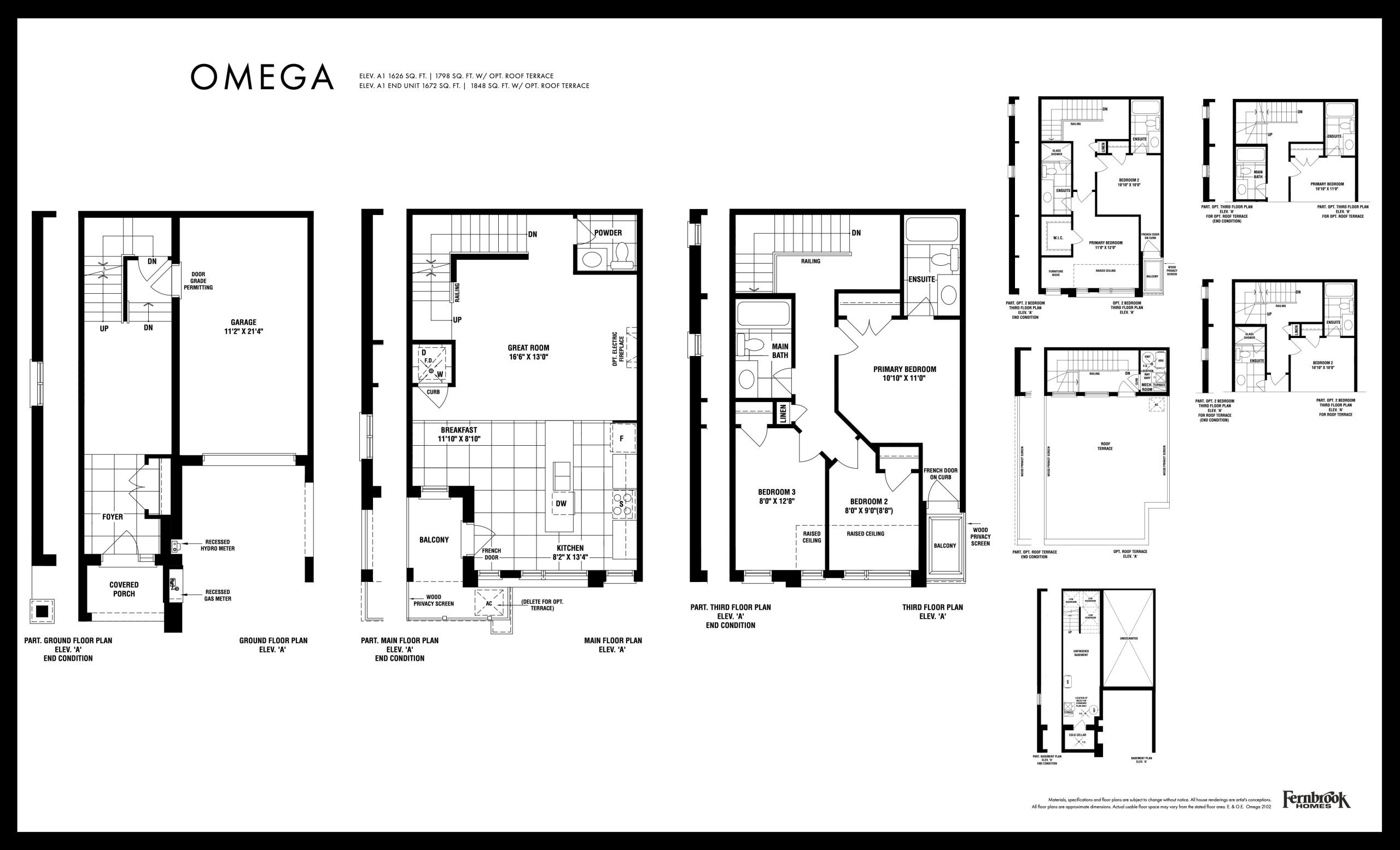 Omega floor plan