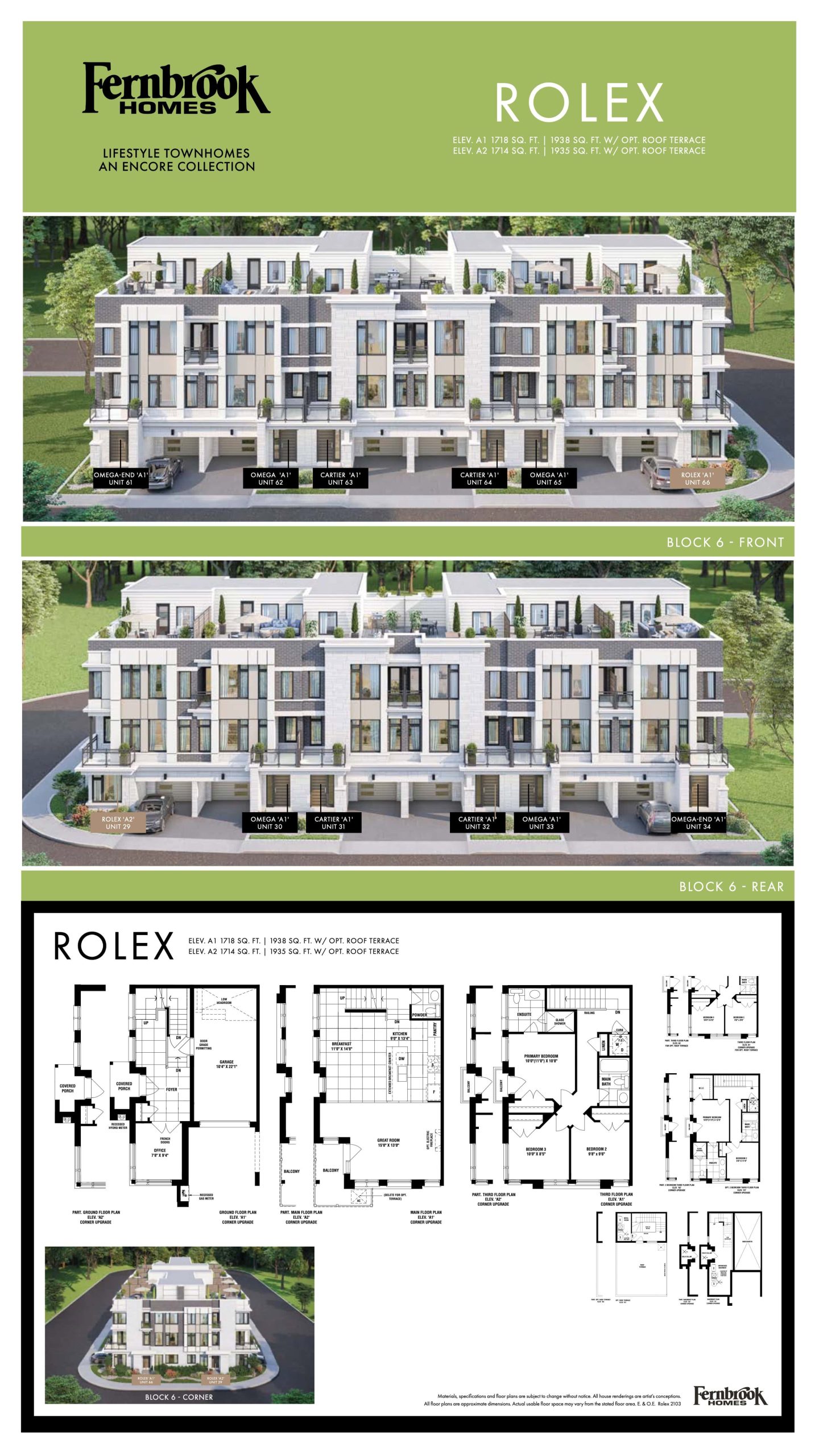 Rolex floor plan