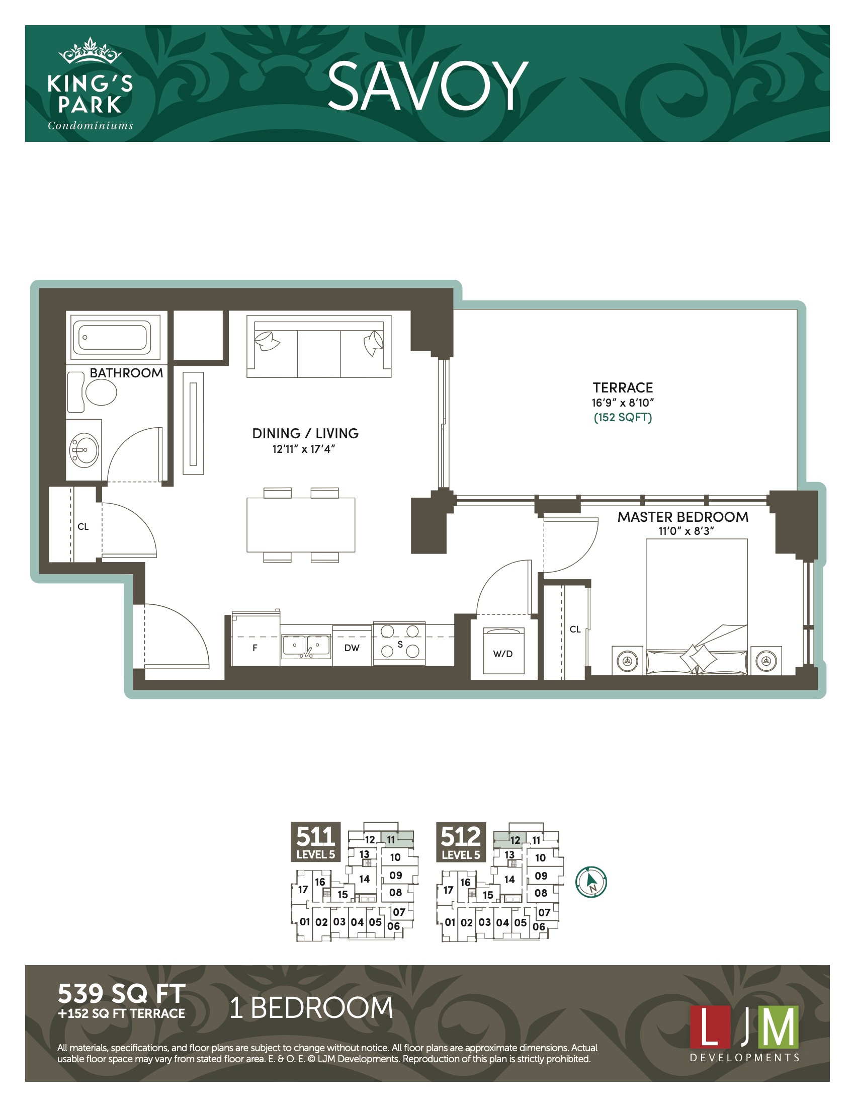 Savoy floor plan