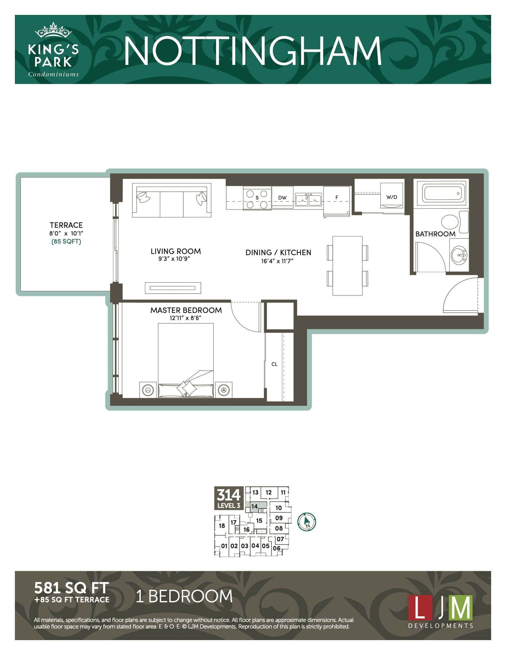 Nottingham floor plan