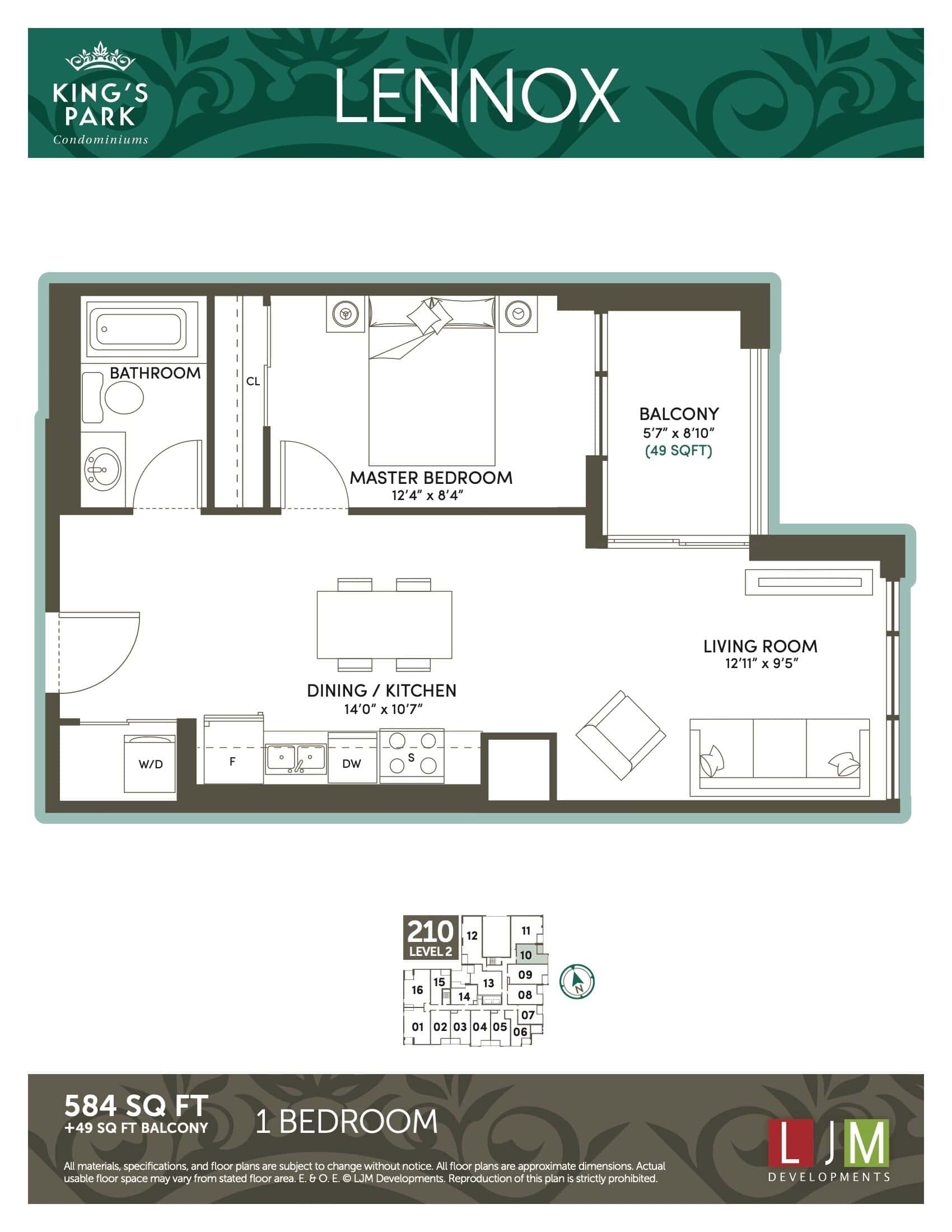 Lennox floor plan