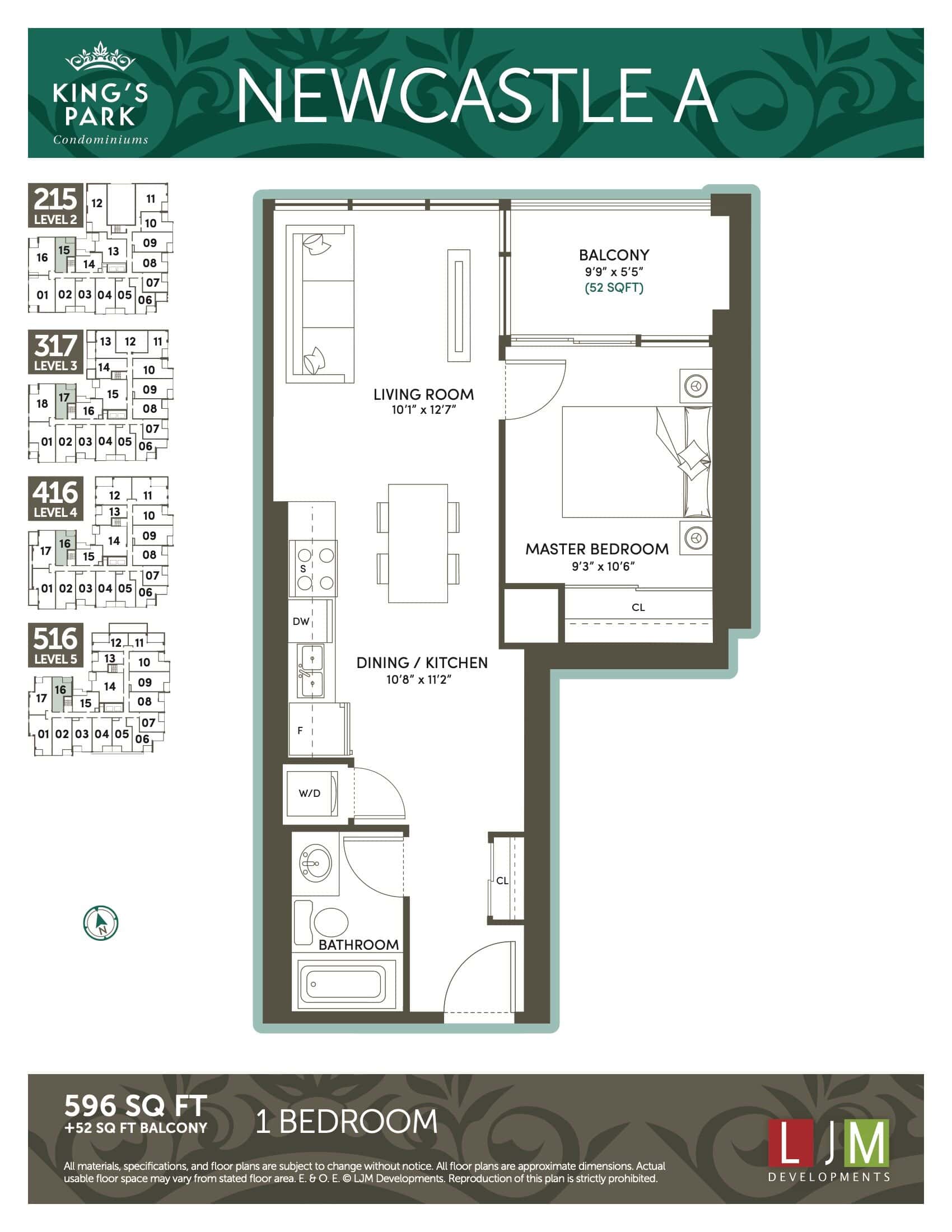 Newcastle A floor plan