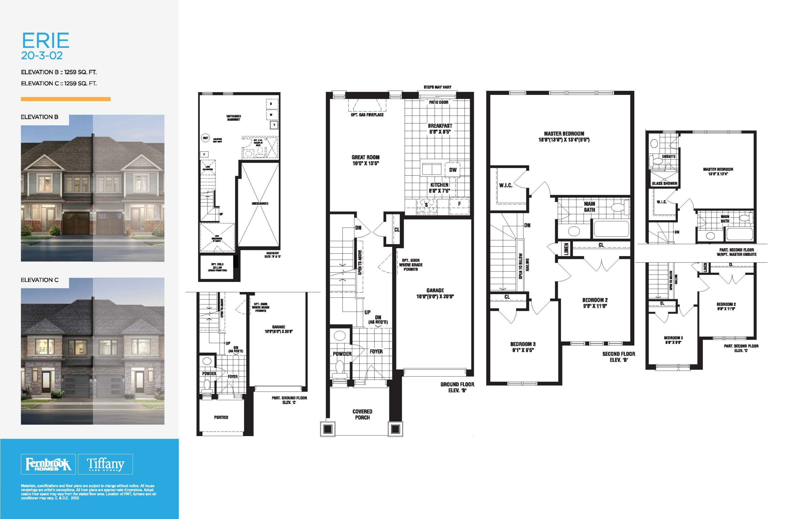 Erie floor plan