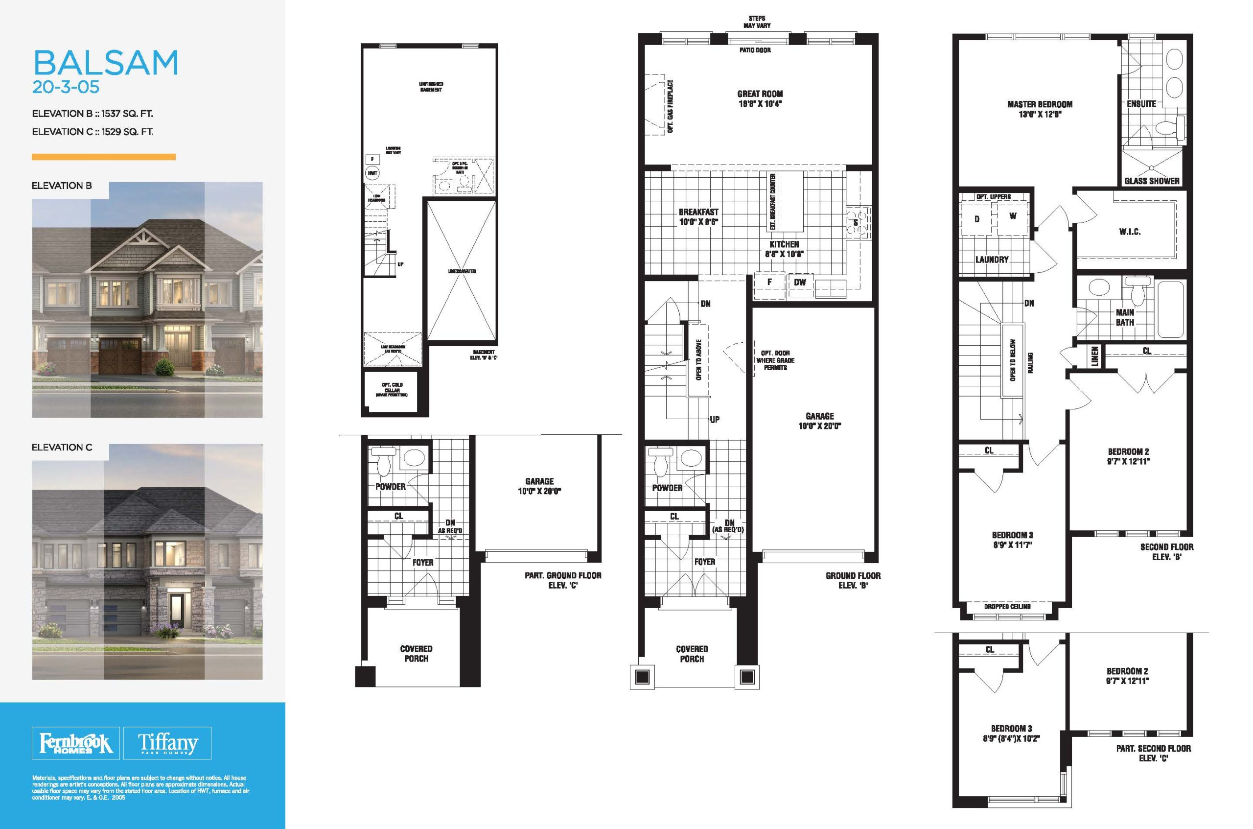 Balsam floor plan