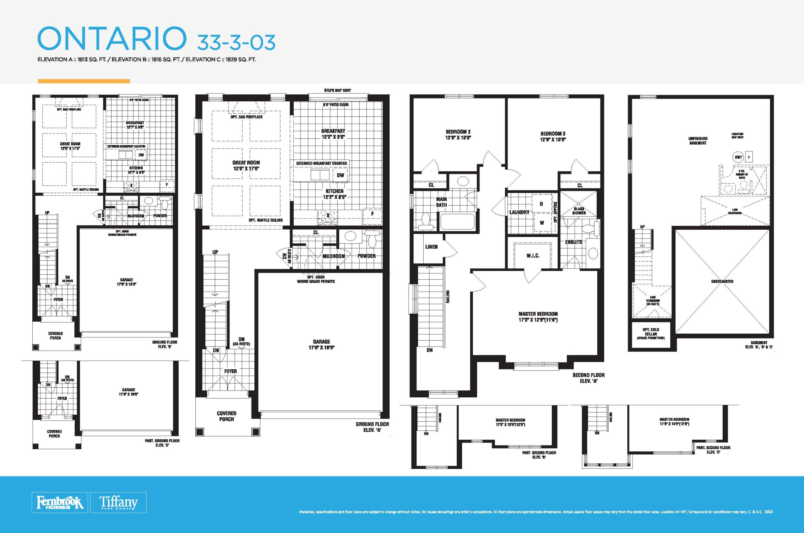 Ontario floor plan