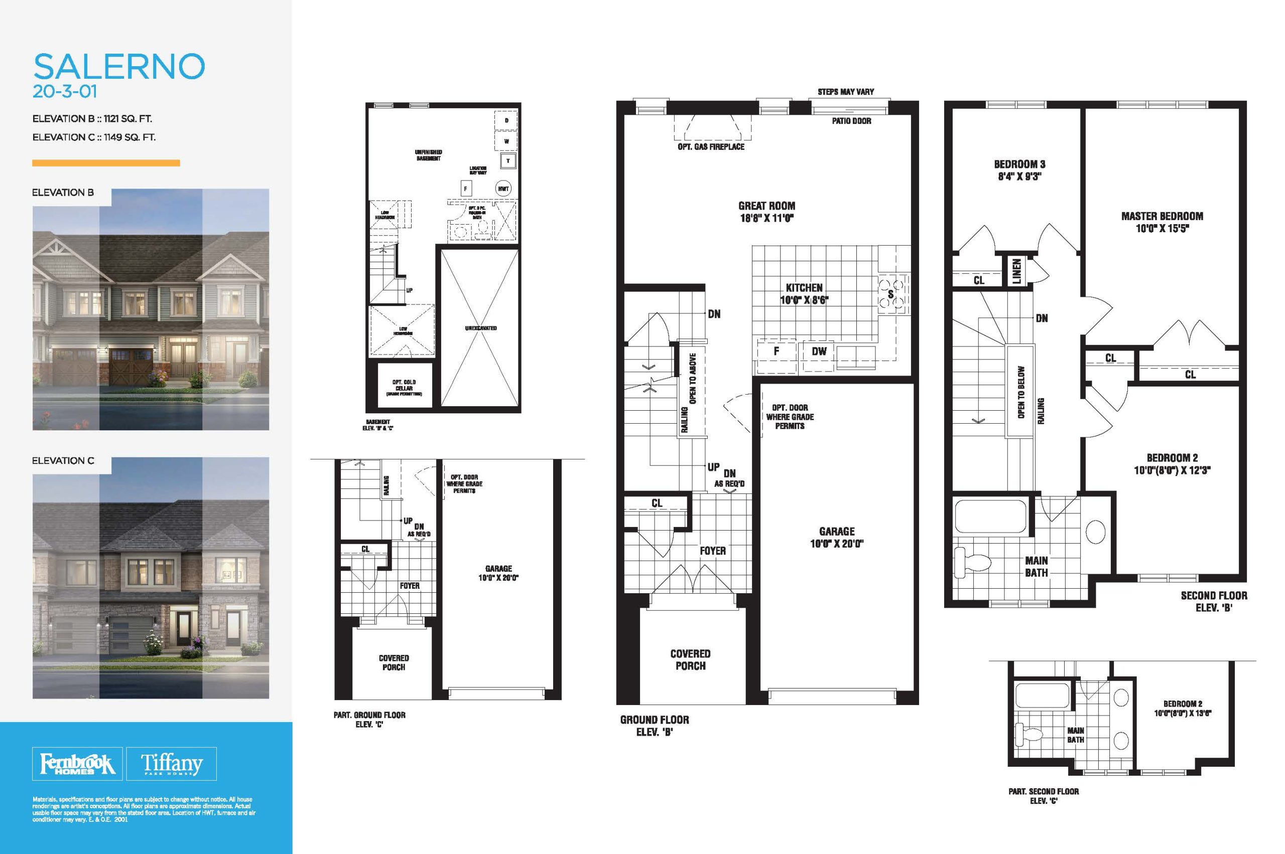 Salerno floor plan