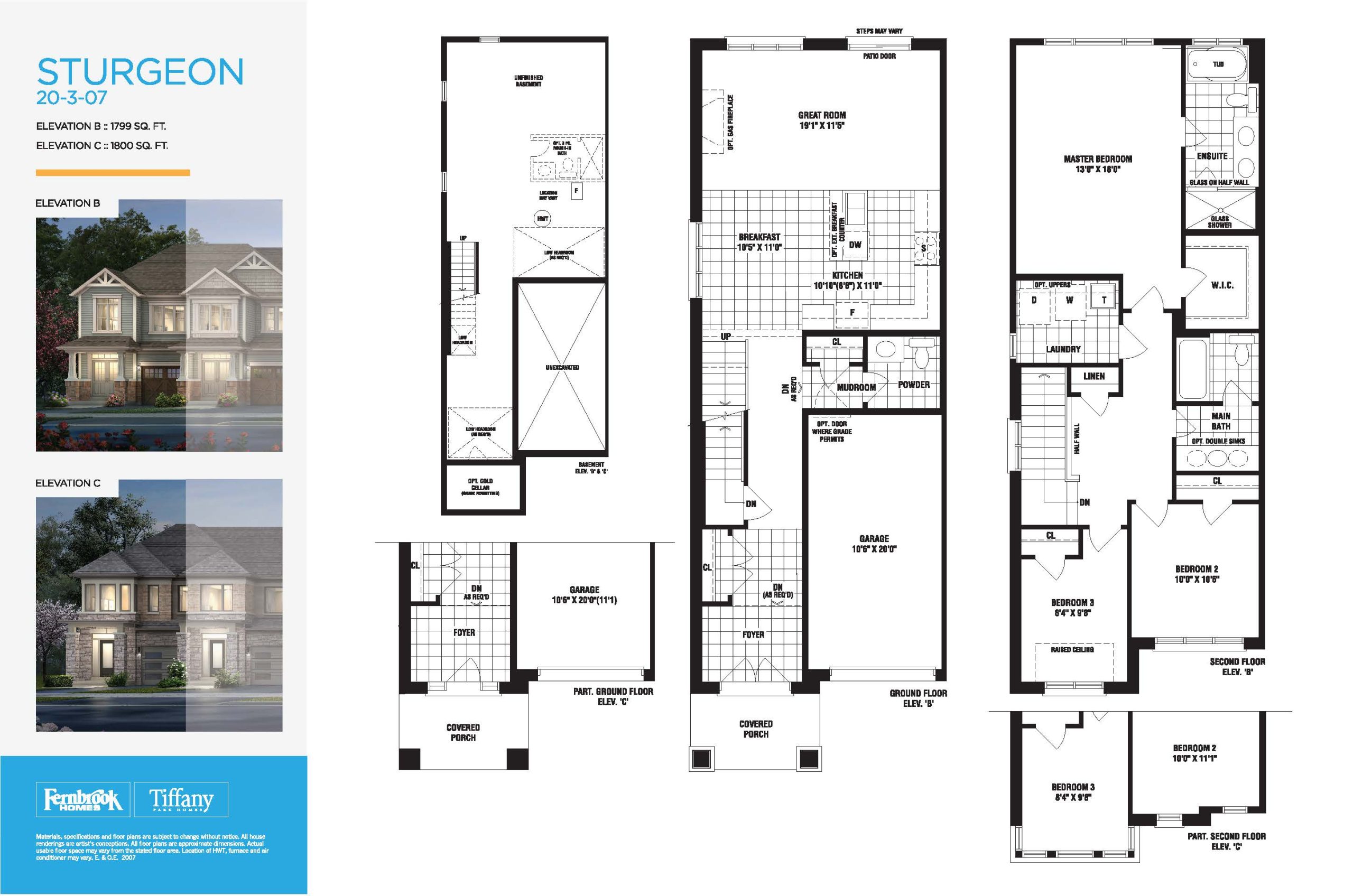 Sturgeon floor plan