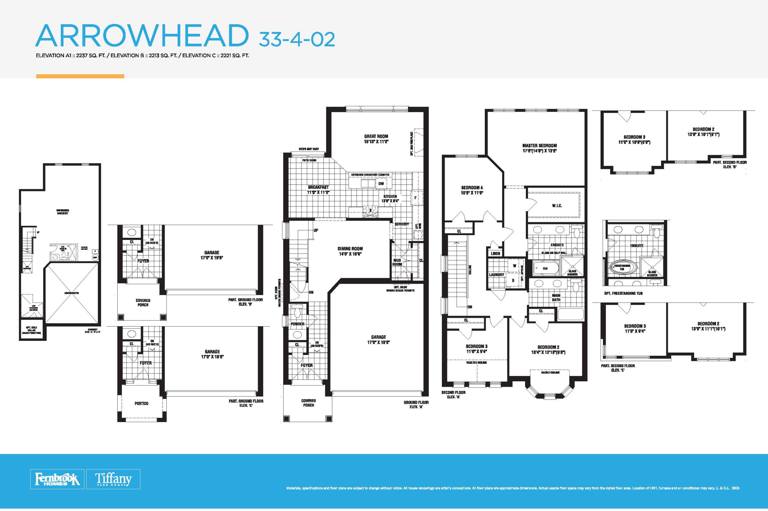 Arrowhead floor plan