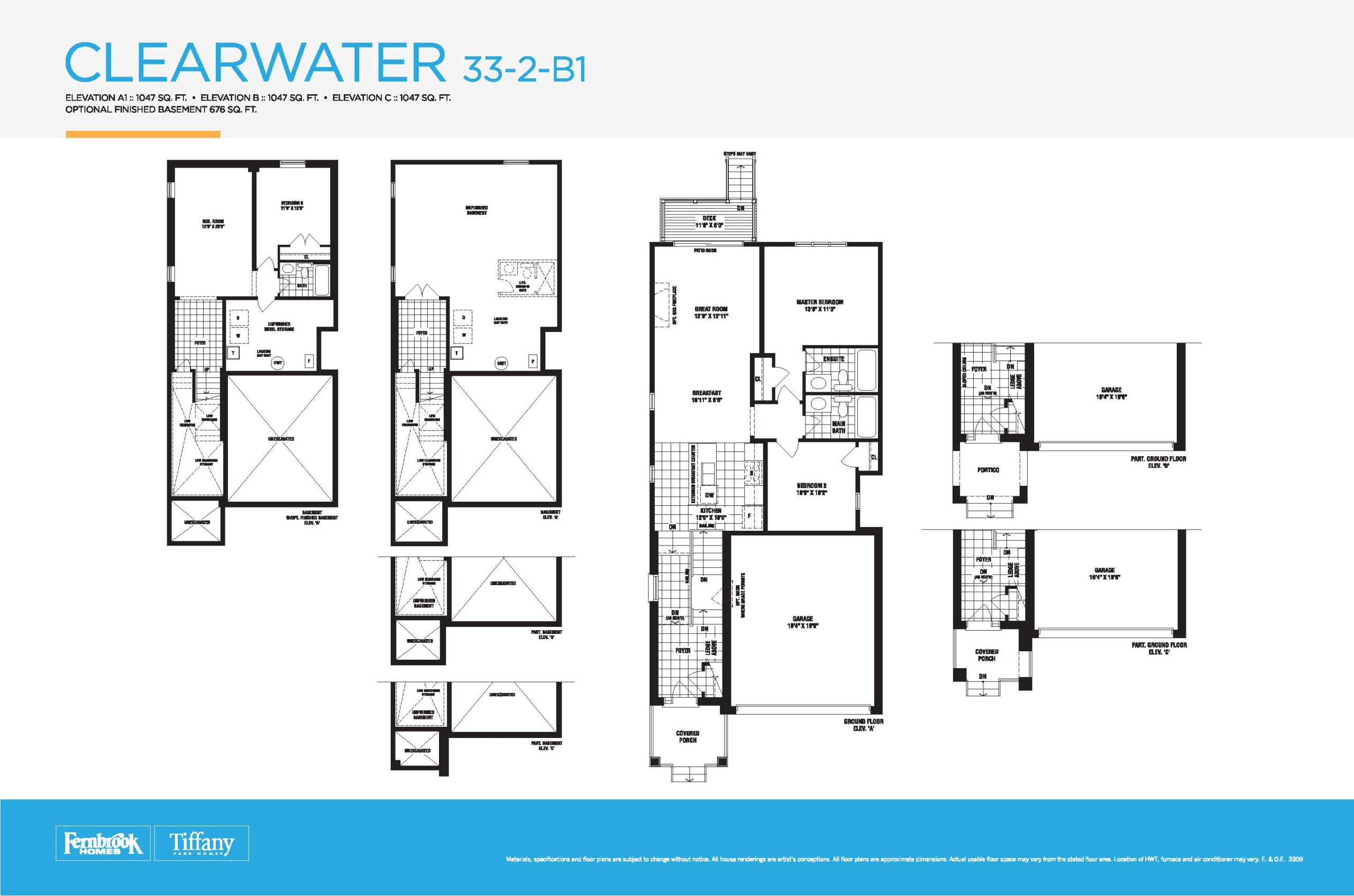 Clearwater floor plan