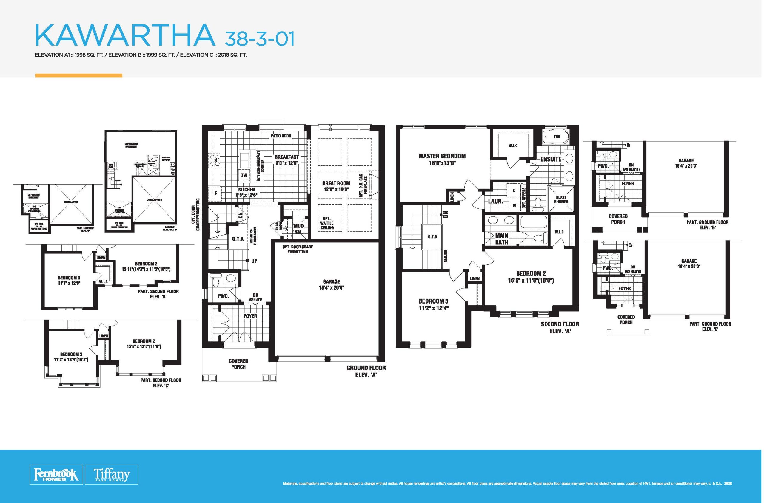 Kawartha floor plan