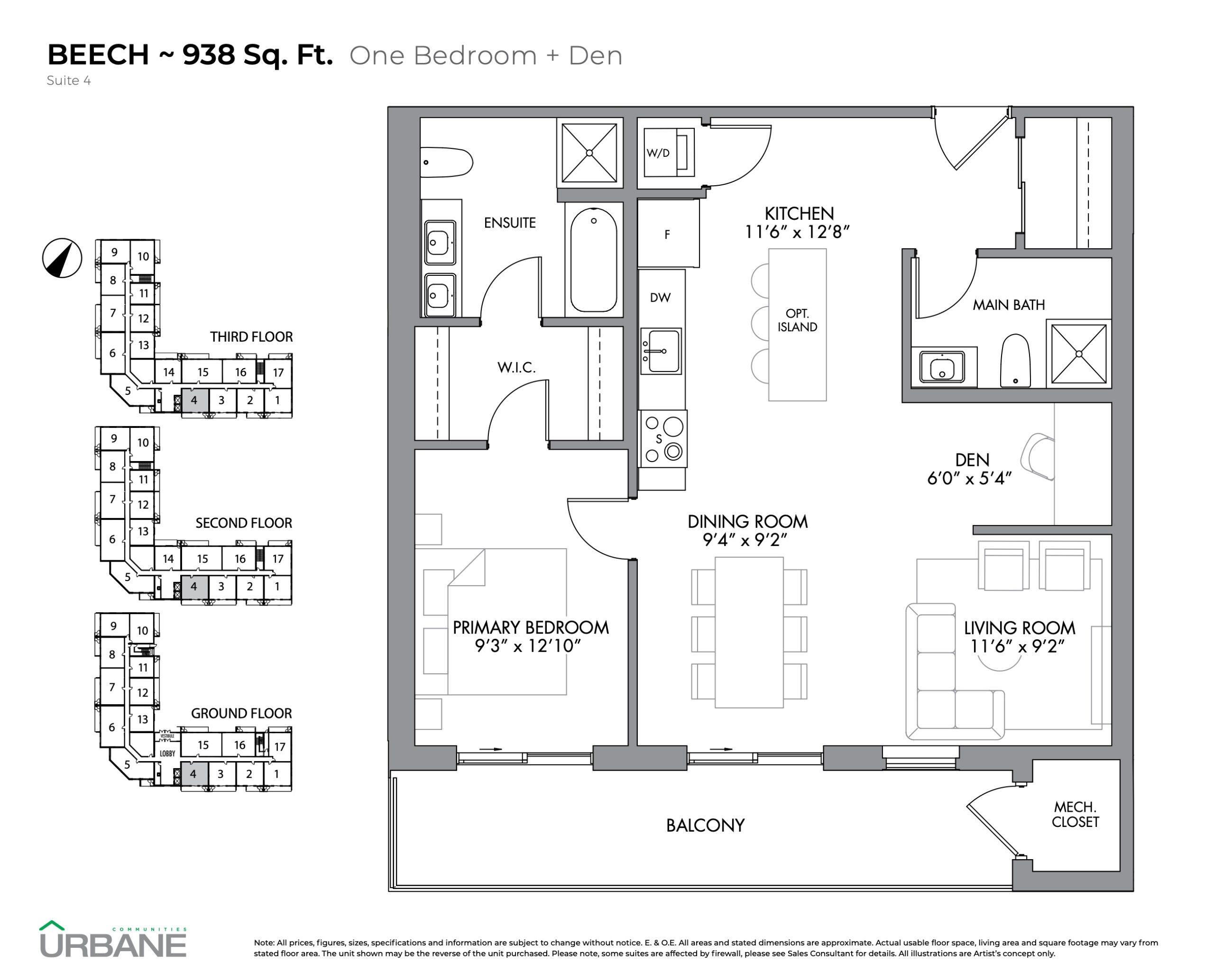 Beech floor plan