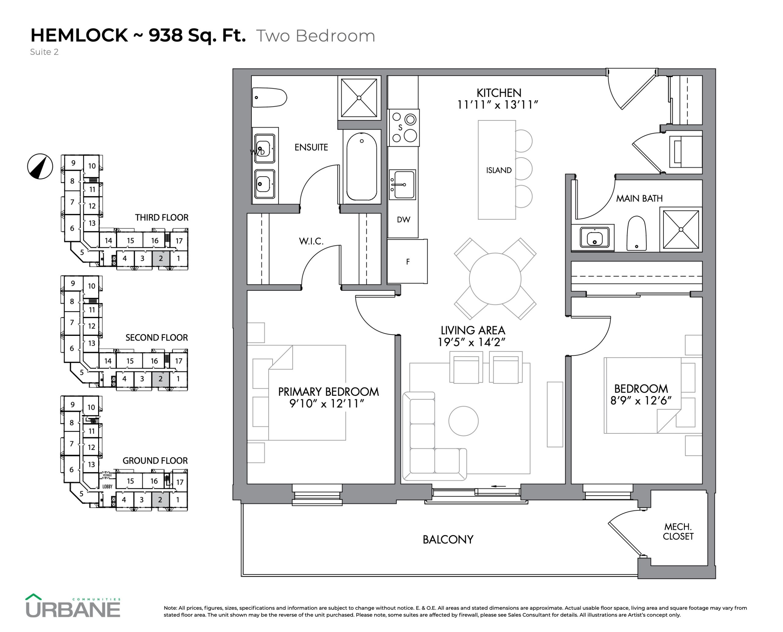 Hemlock floor plan
