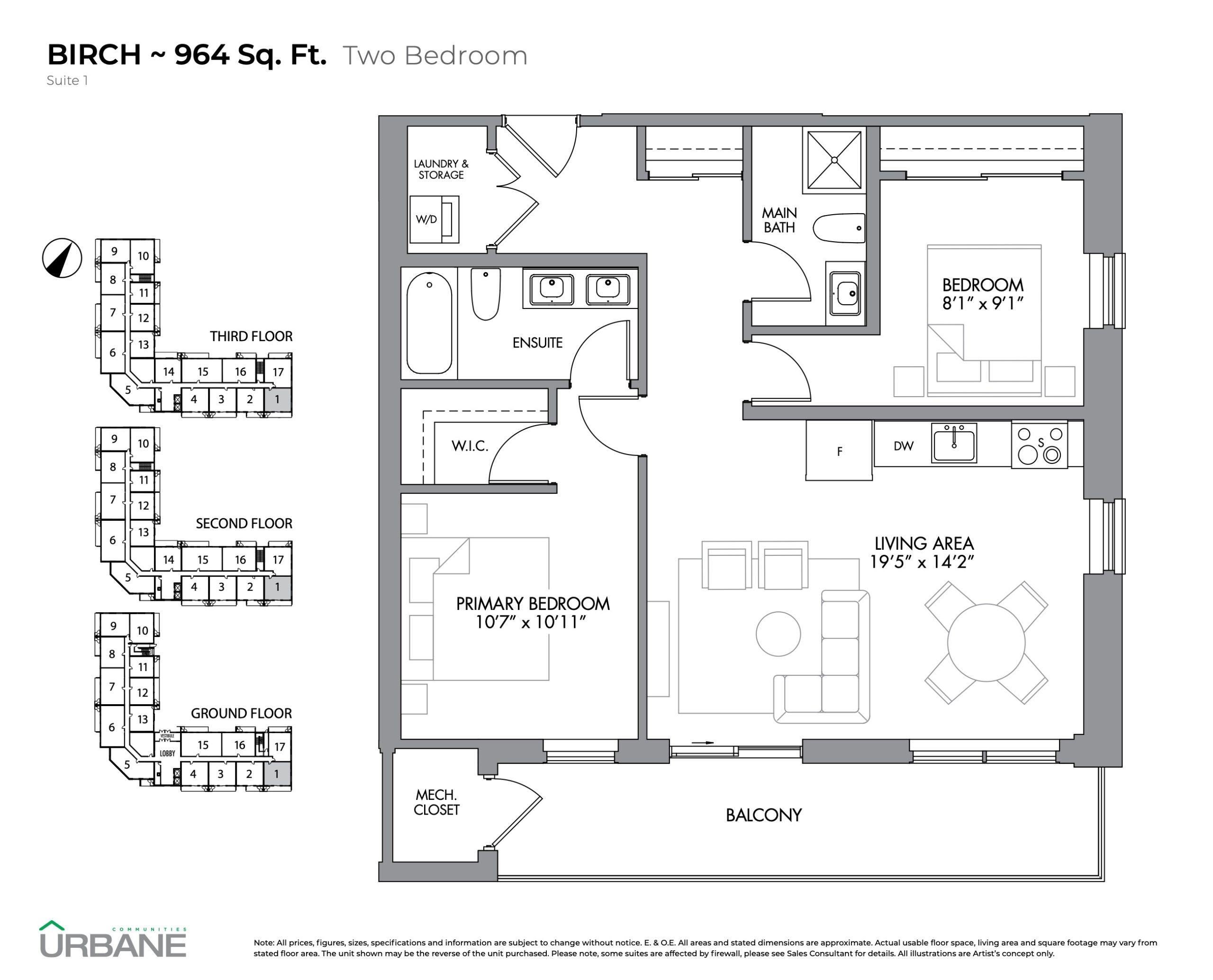 Birch floor plan