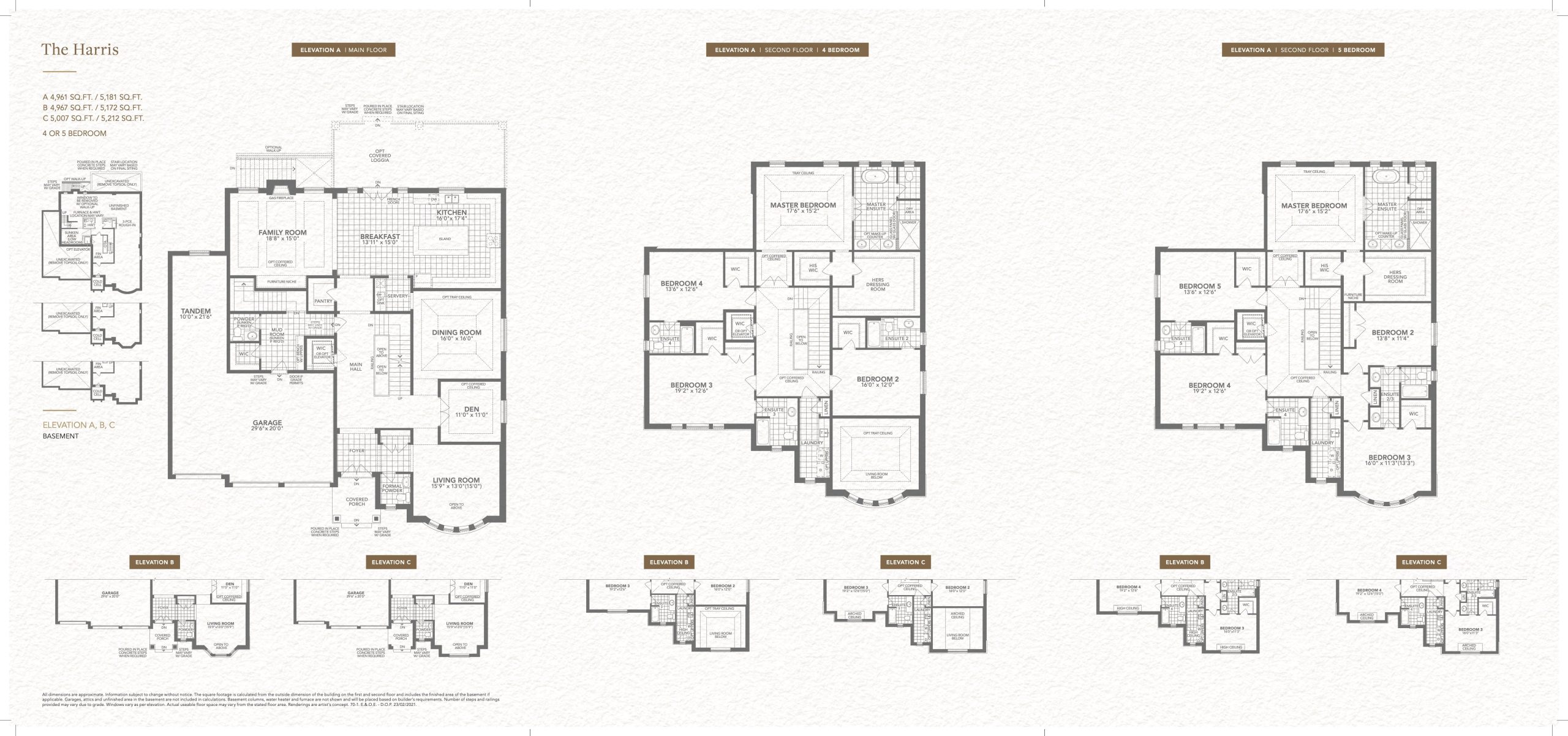 The Harris floor plan