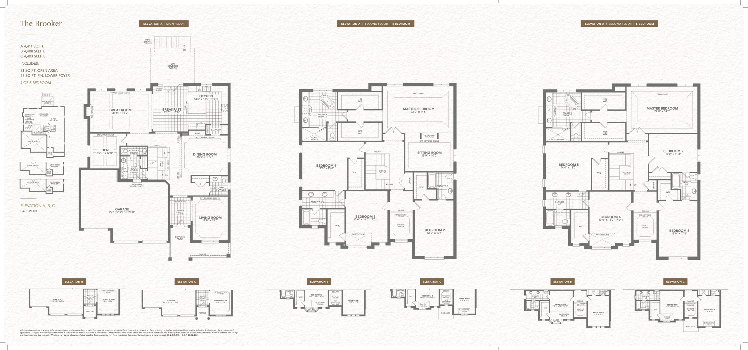The Brooker floor plan