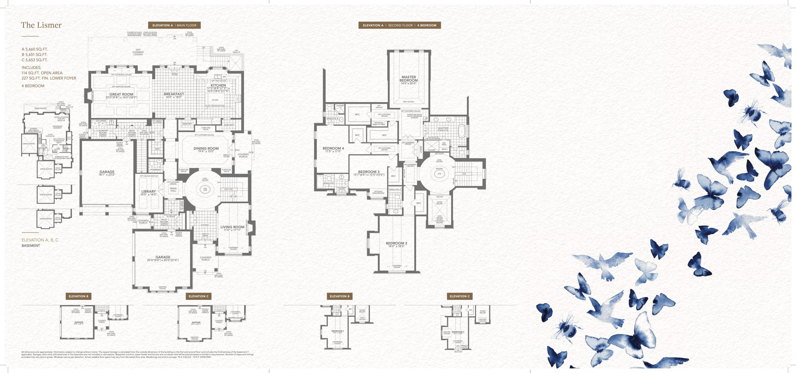 The Lismer floor plan