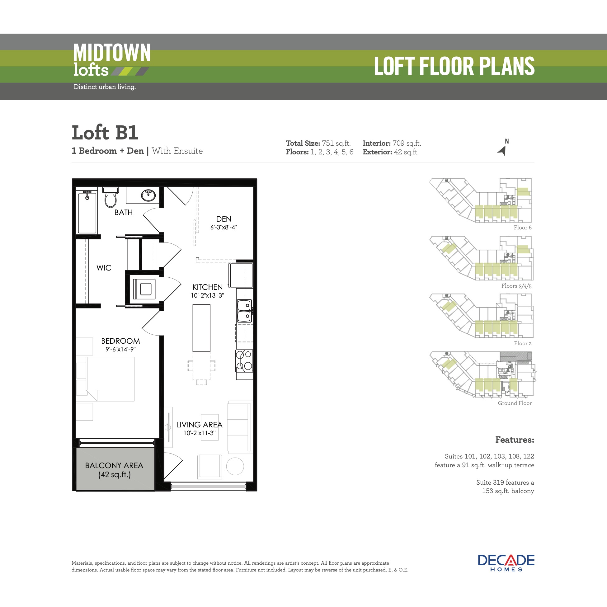 Loft B1 floor plan