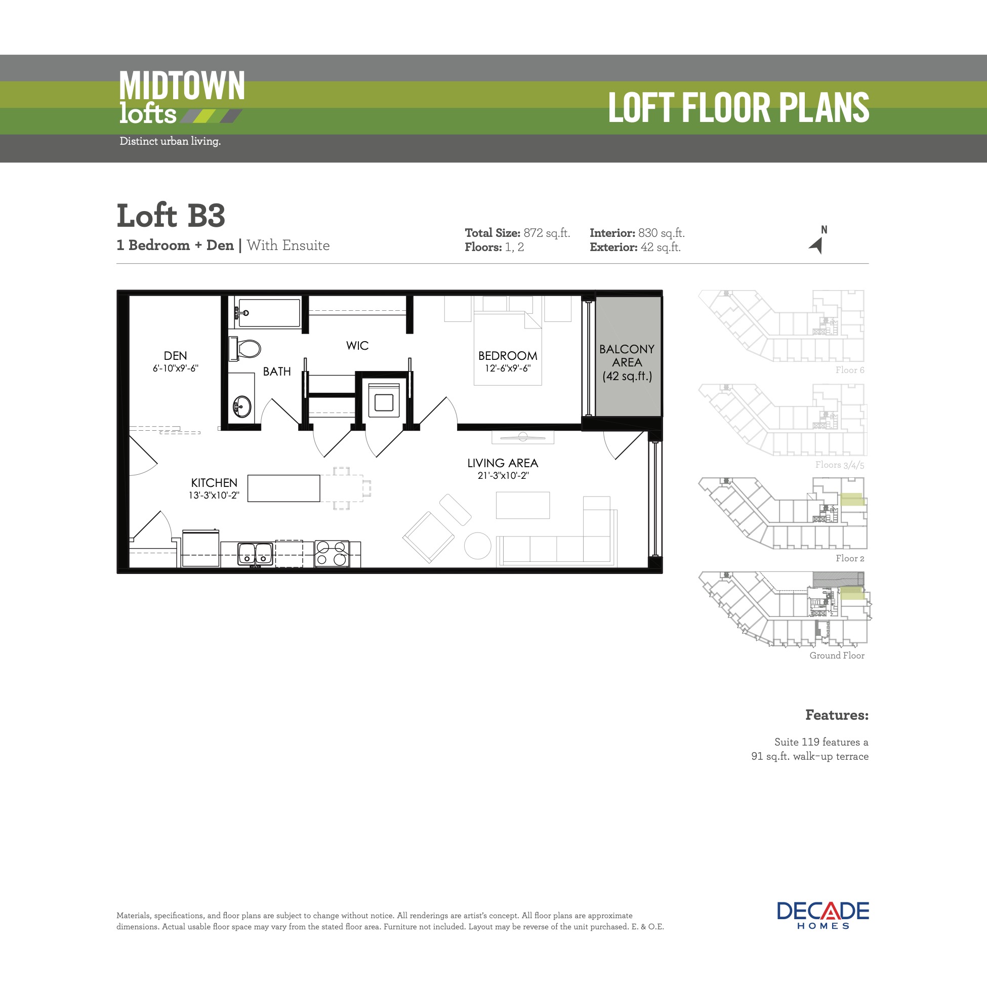 Loft B3 floor plan