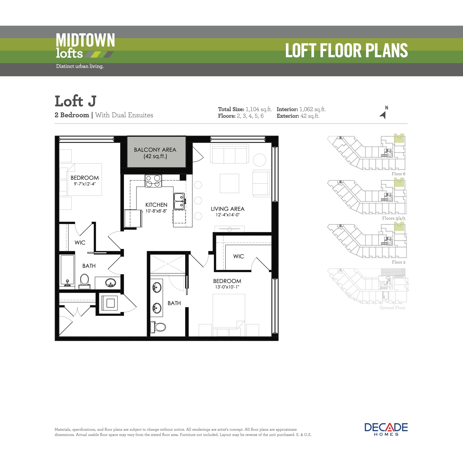 Loft J floor plan