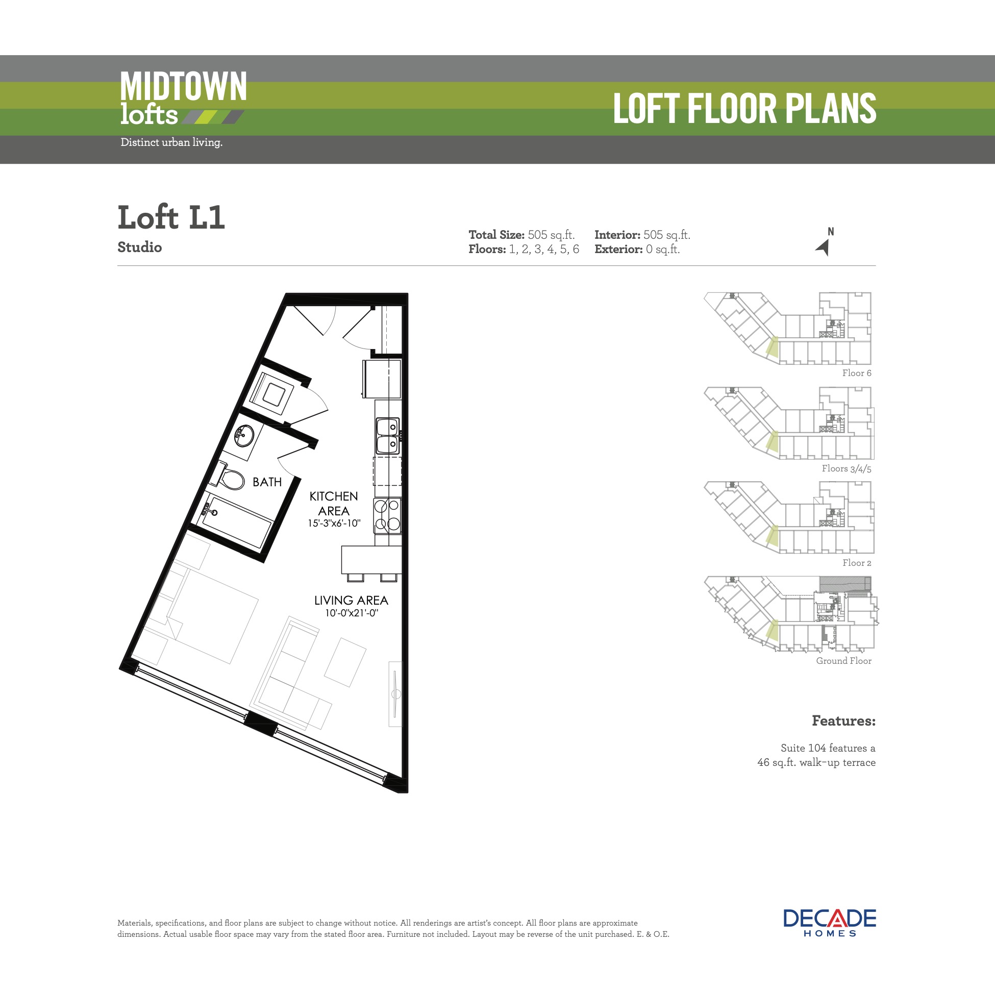 Loft L1 floor plan