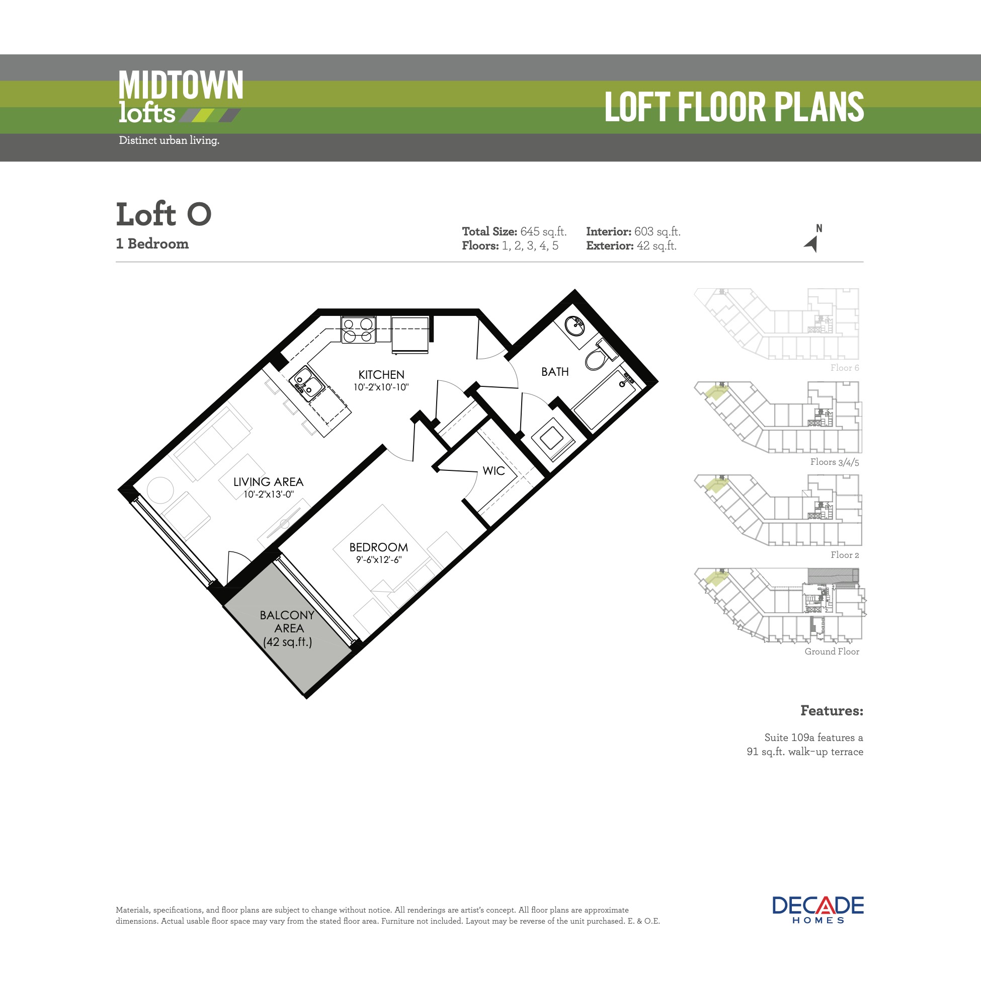Loft O floor plan