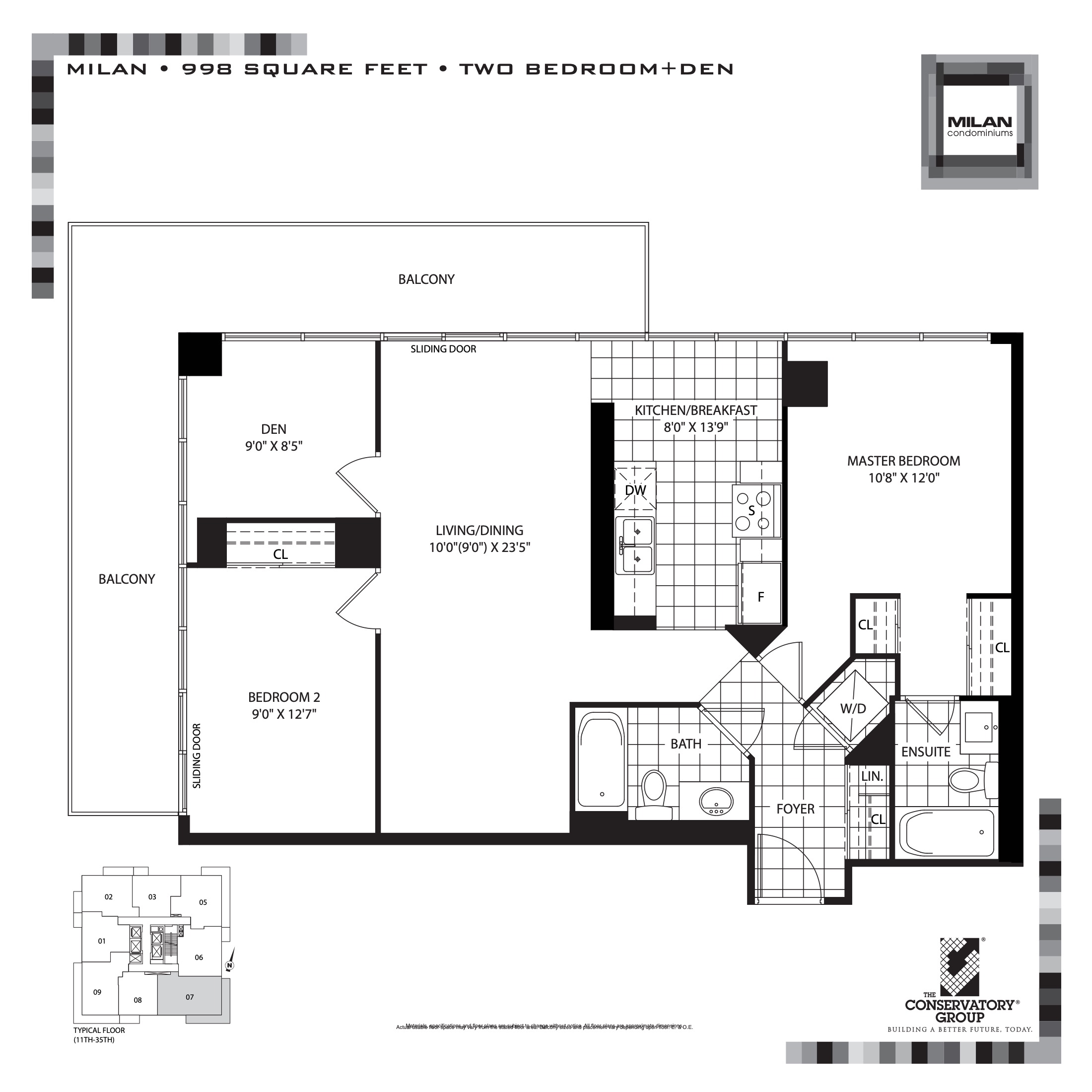 Milan floor plan