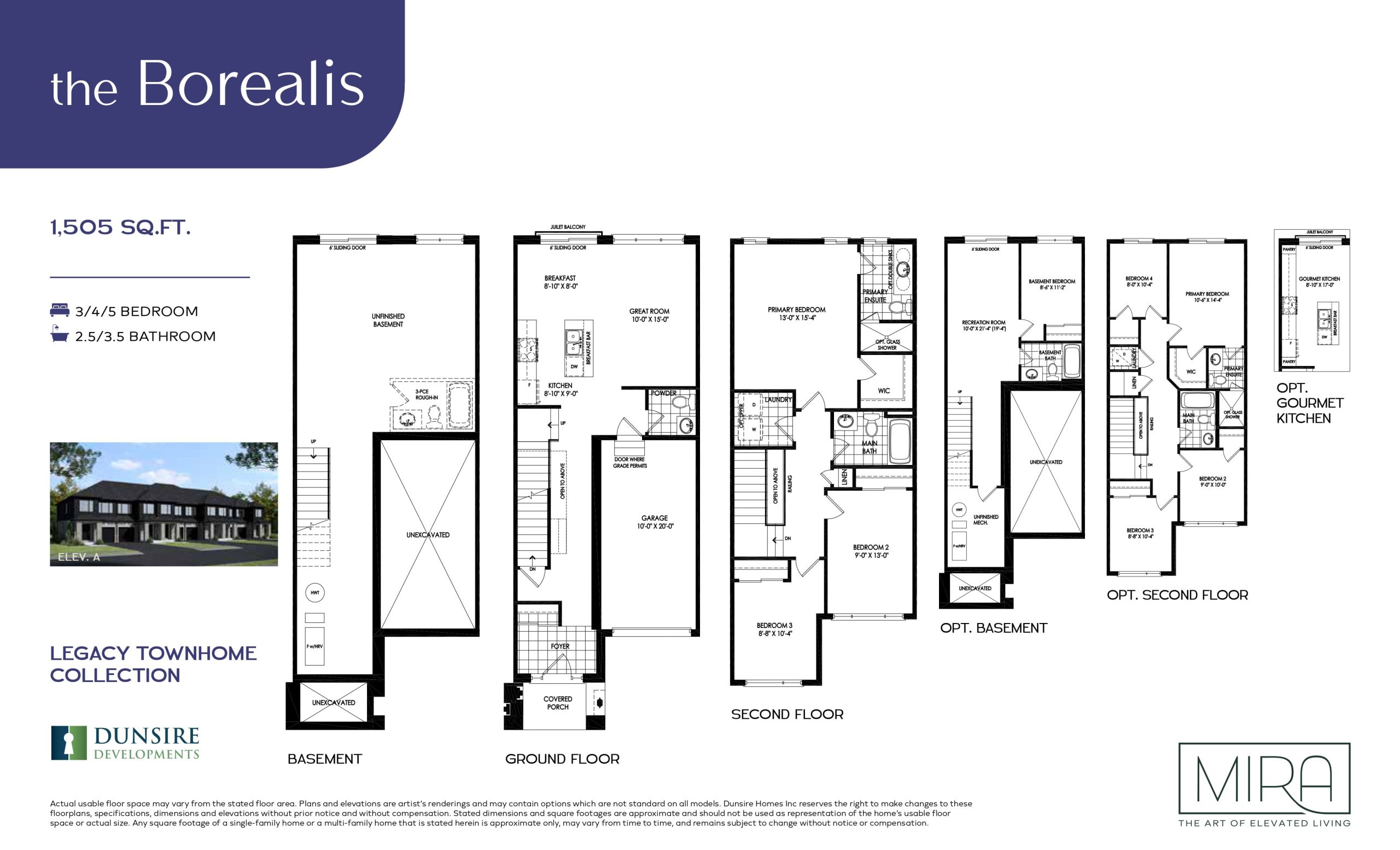 The Borealis TH-1 (Legacy Collection) floor plan