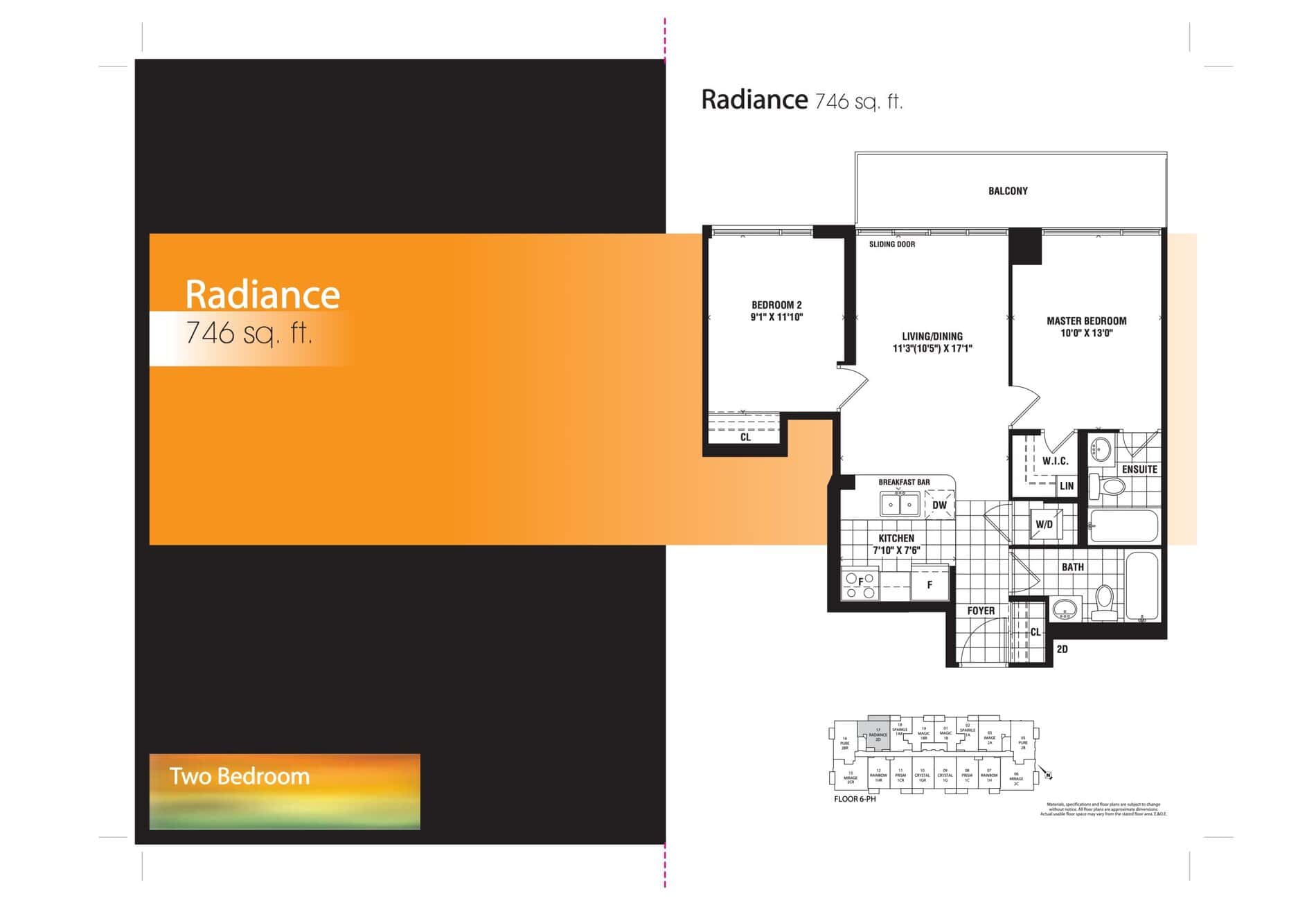 Radiance floor plan