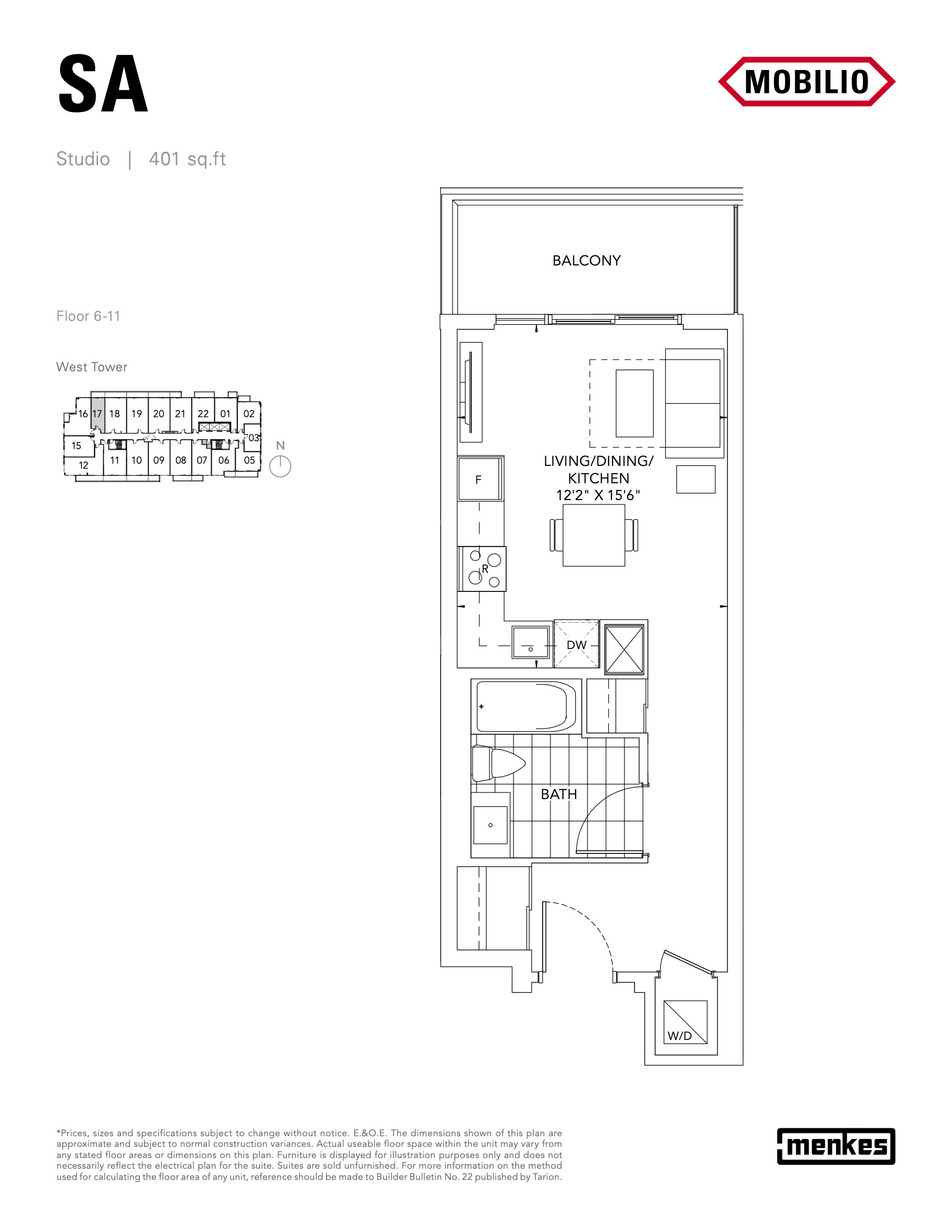 SA floor plan