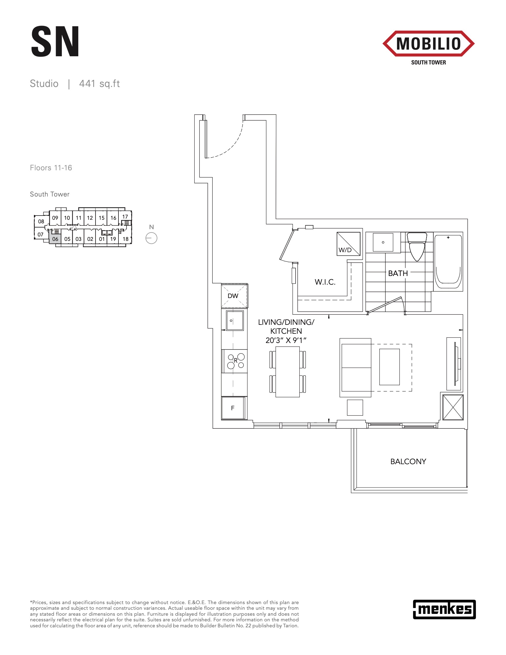 SN floor plan