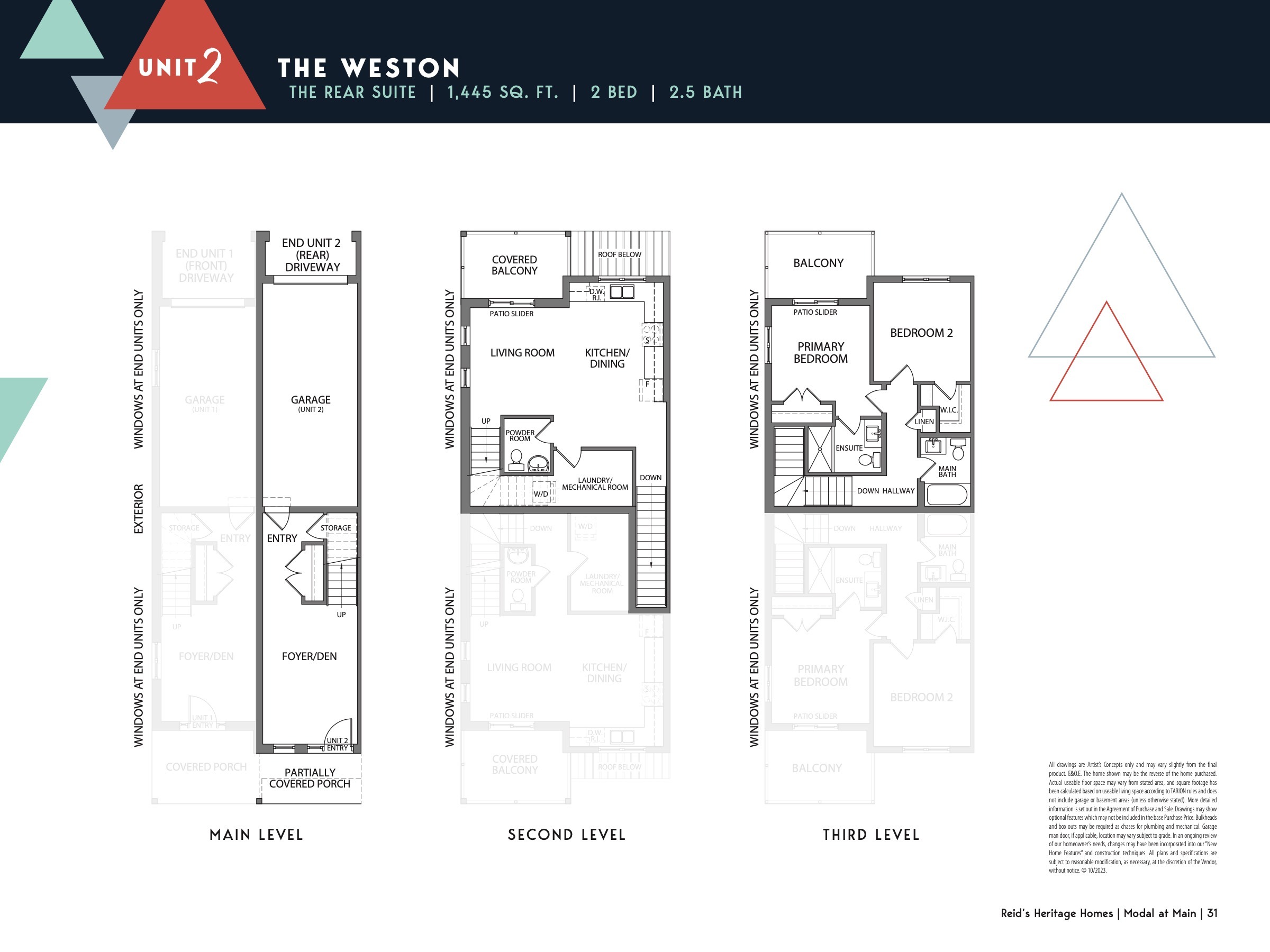 The Weston floor plan