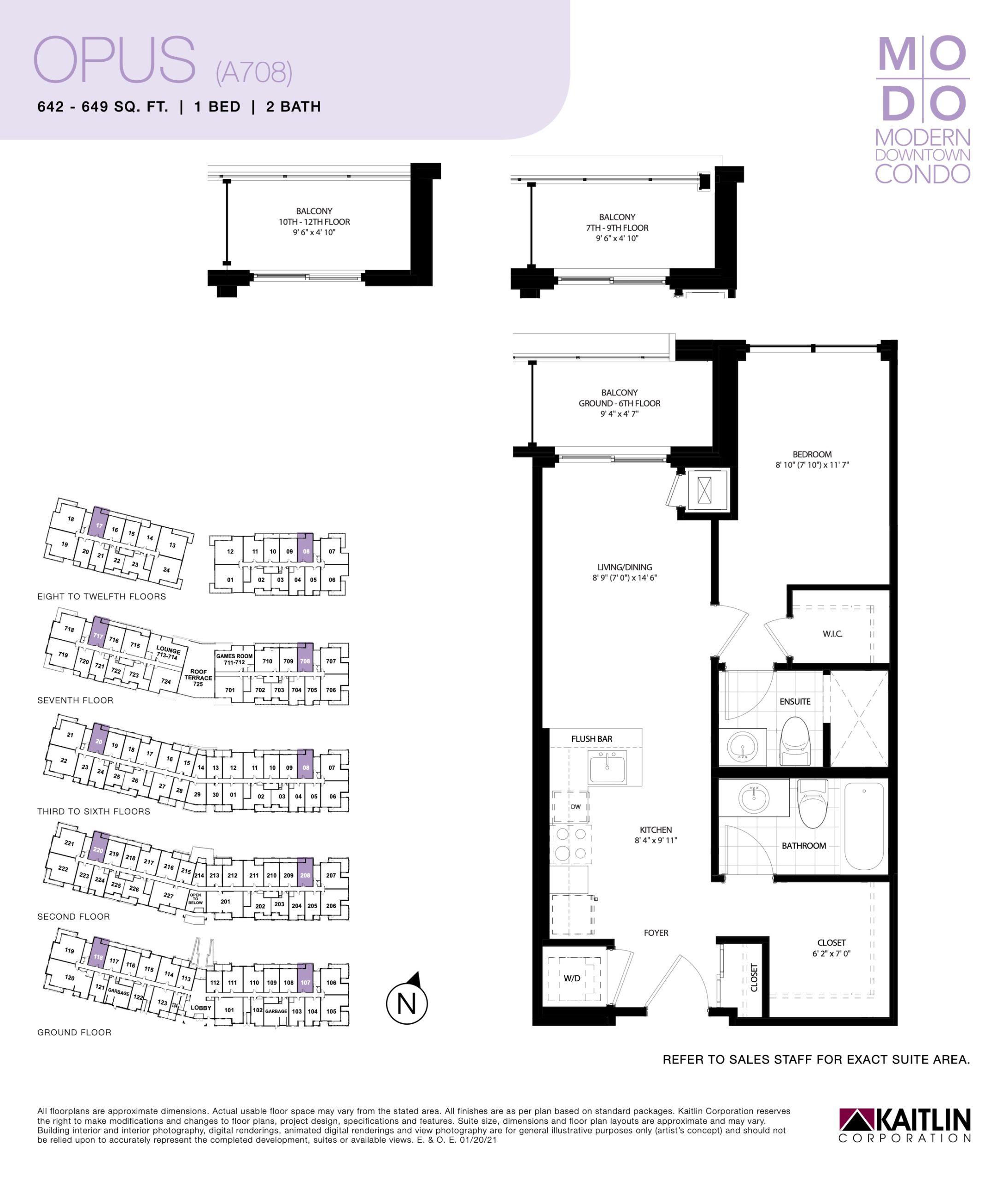 Opus floor plan