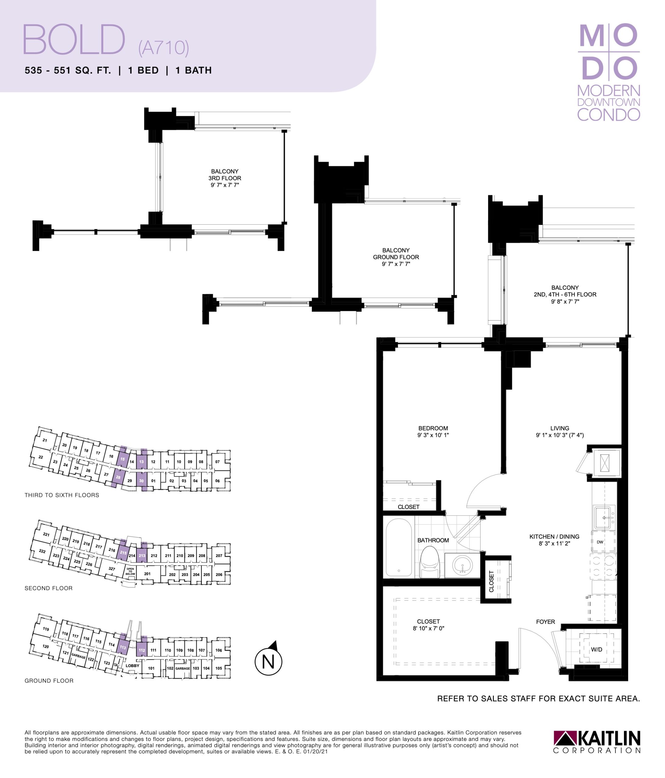 Bold floor plan