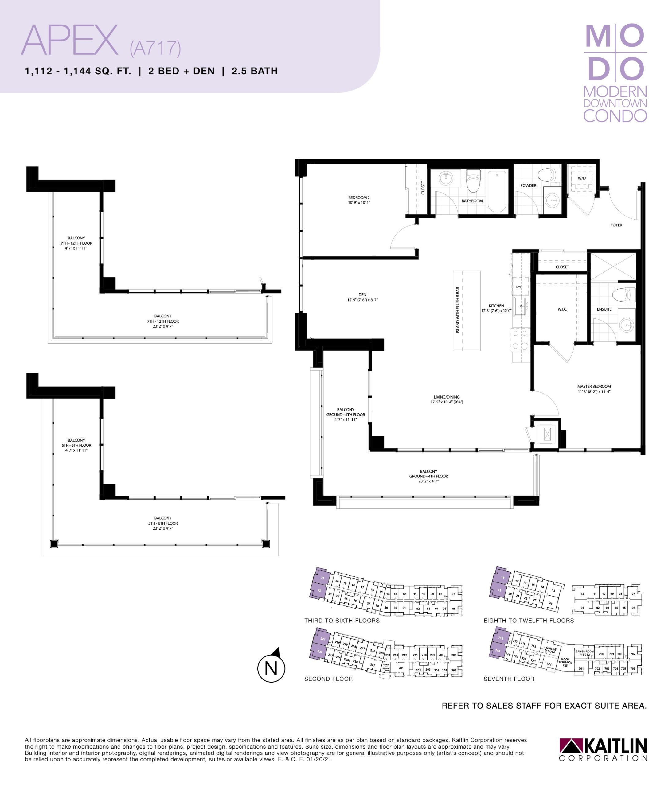 Apex floor plan