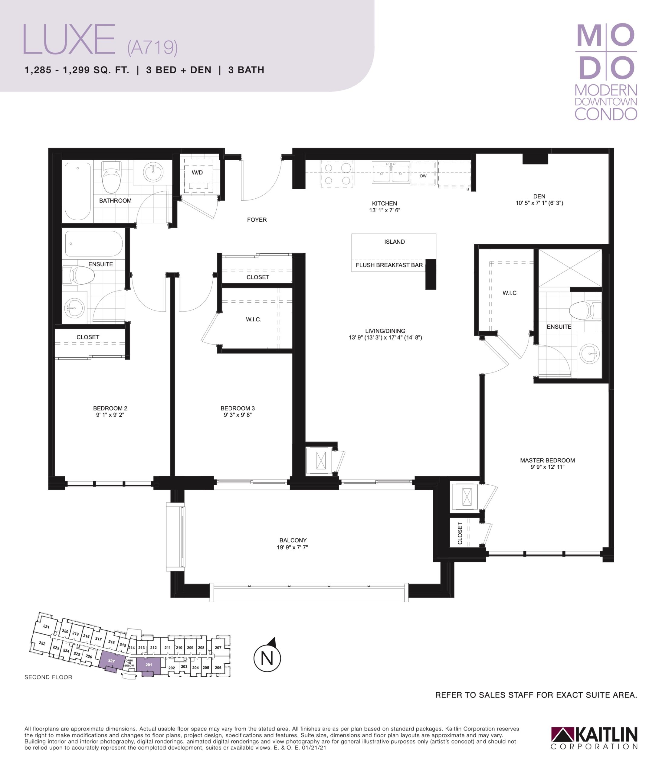 Luxe floor plan