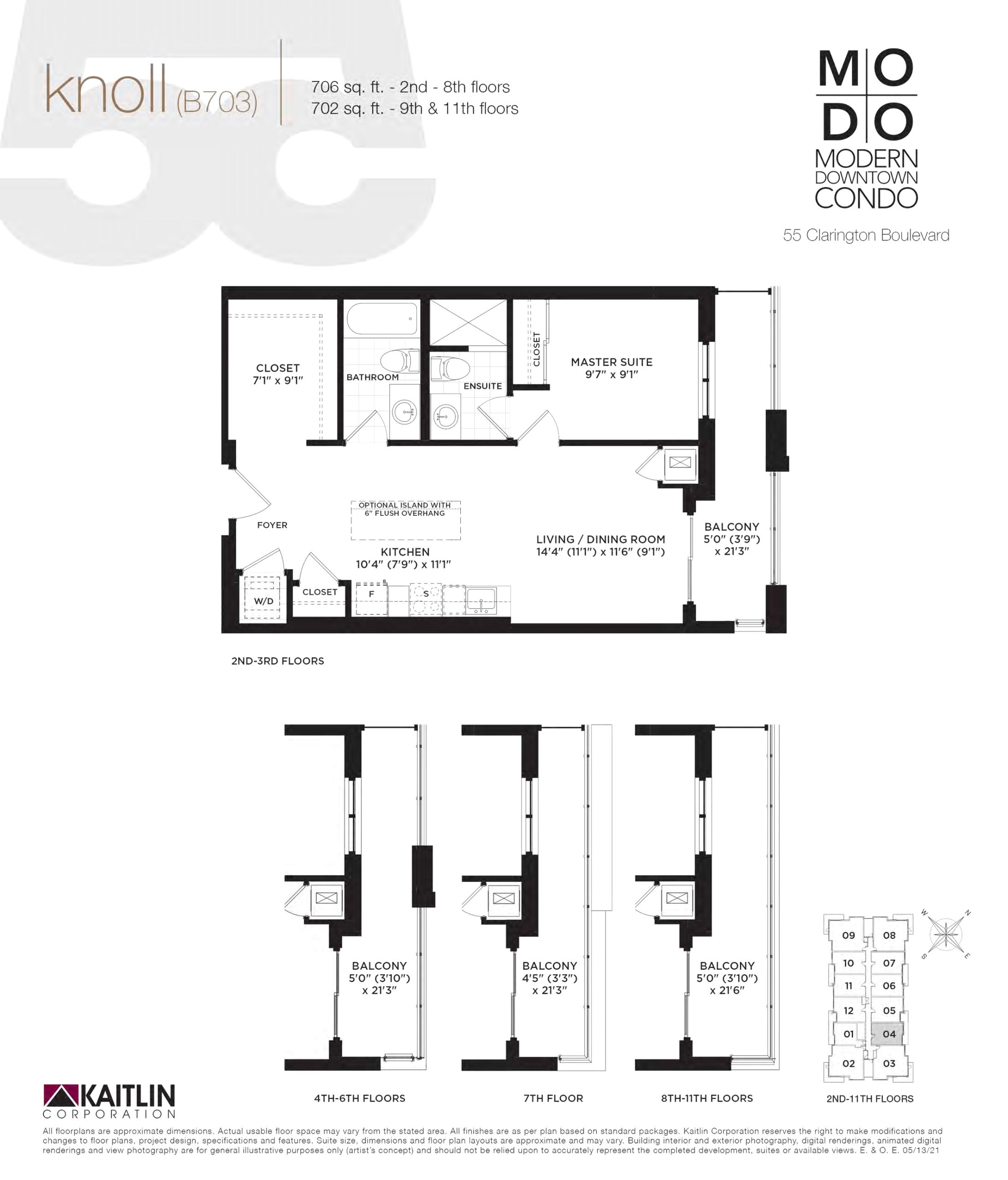 Knoll floor plan