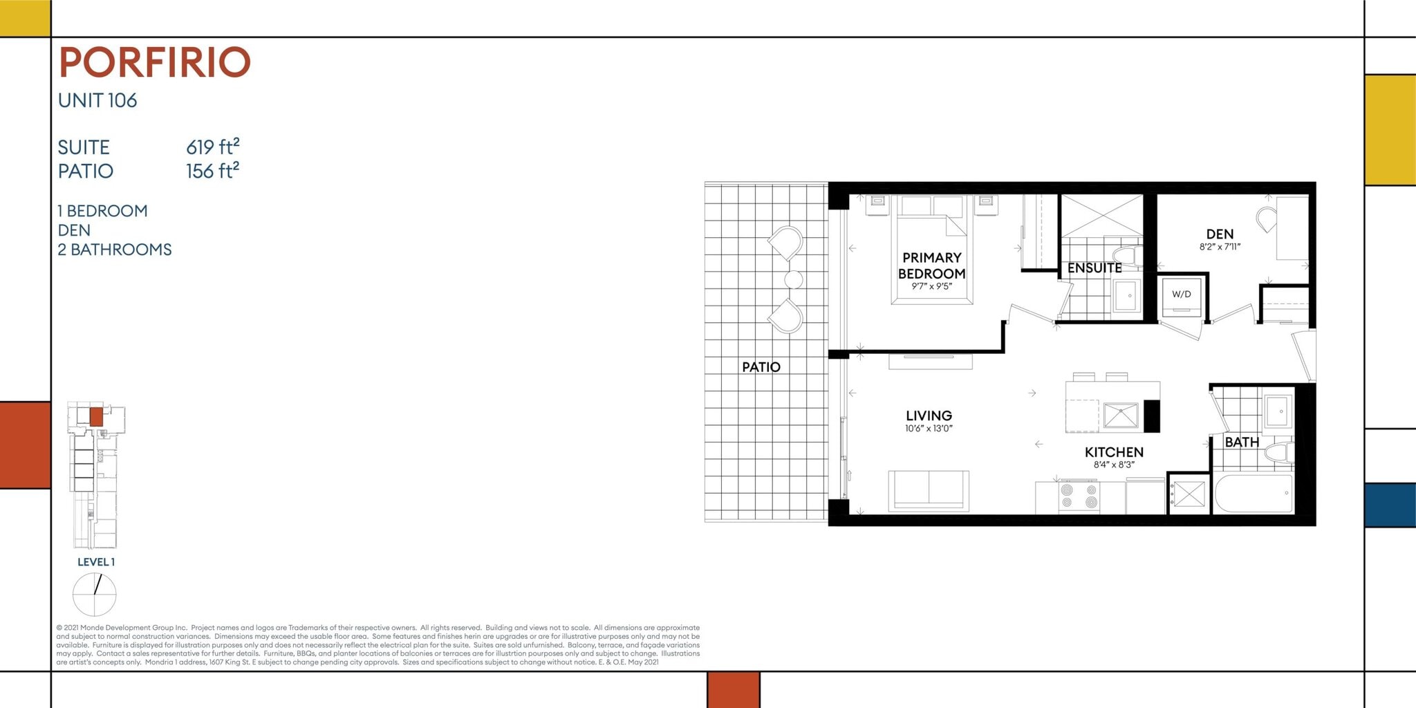 Porfirio (Futurist Collection) floor plan