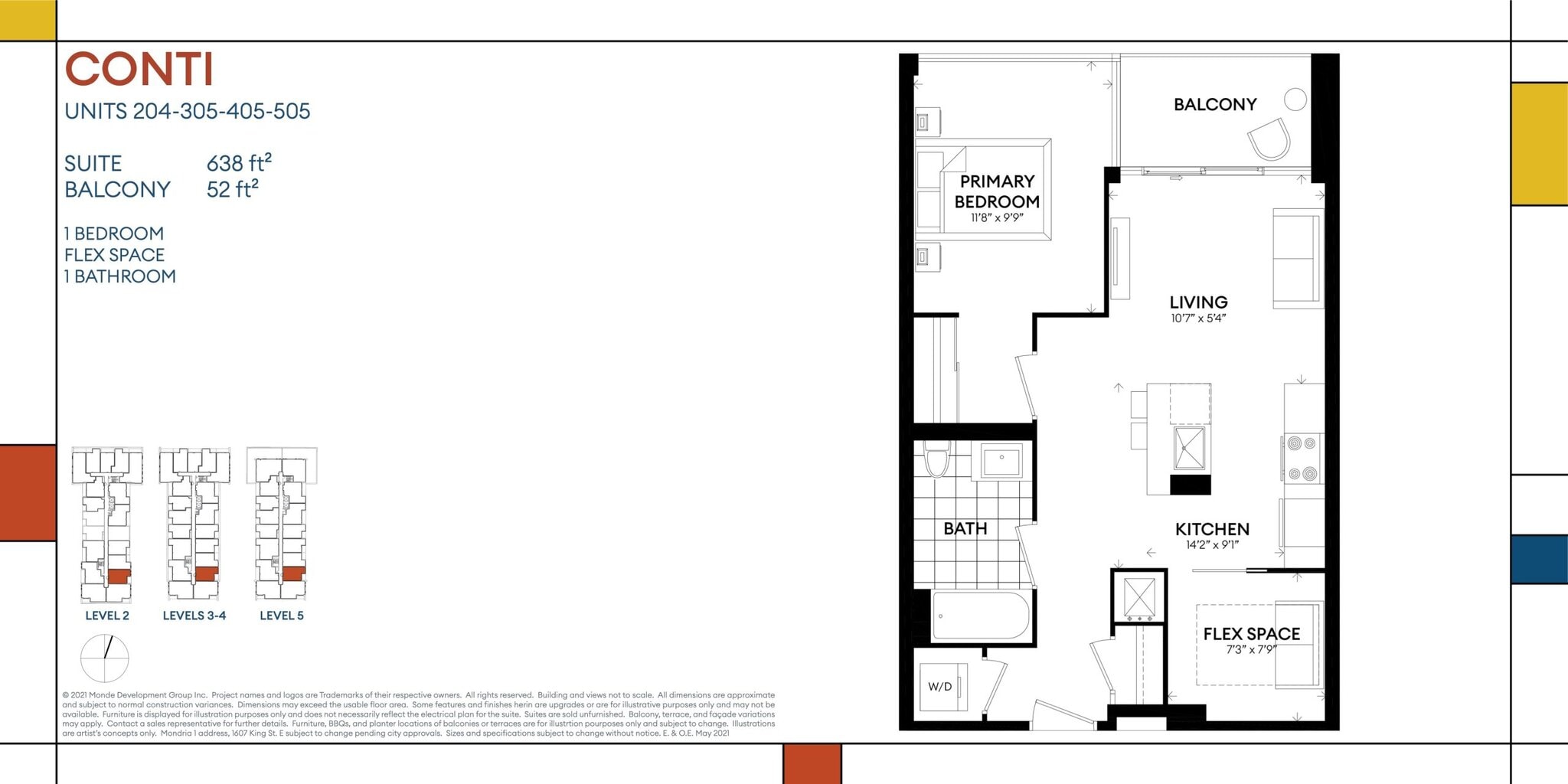 Conti (Futurist Collection) floor plan