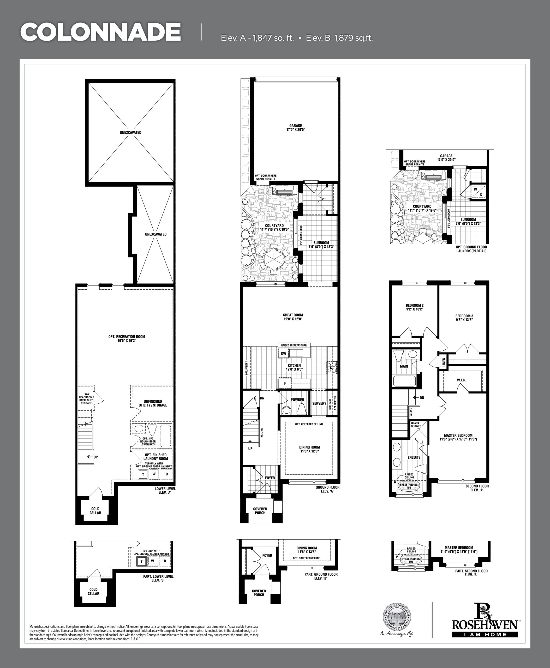 Colonnade floor plan