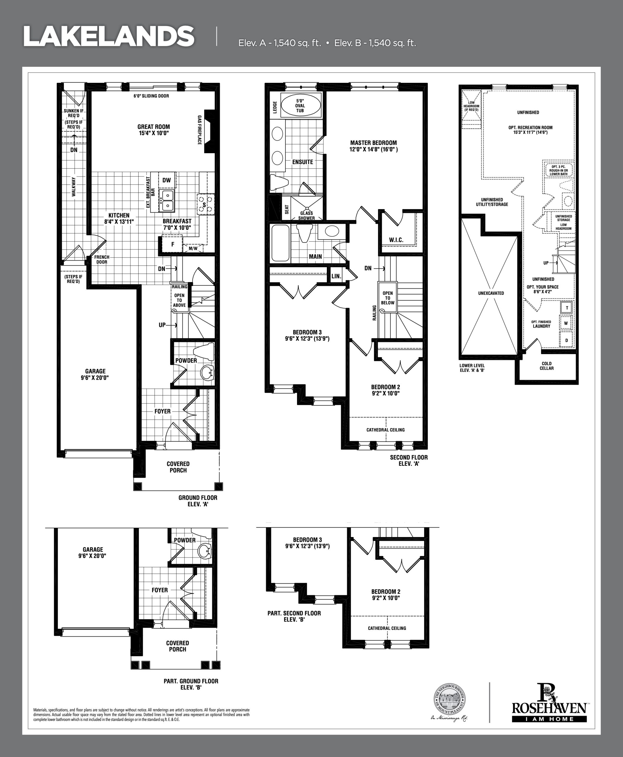 Lakelands floor plan