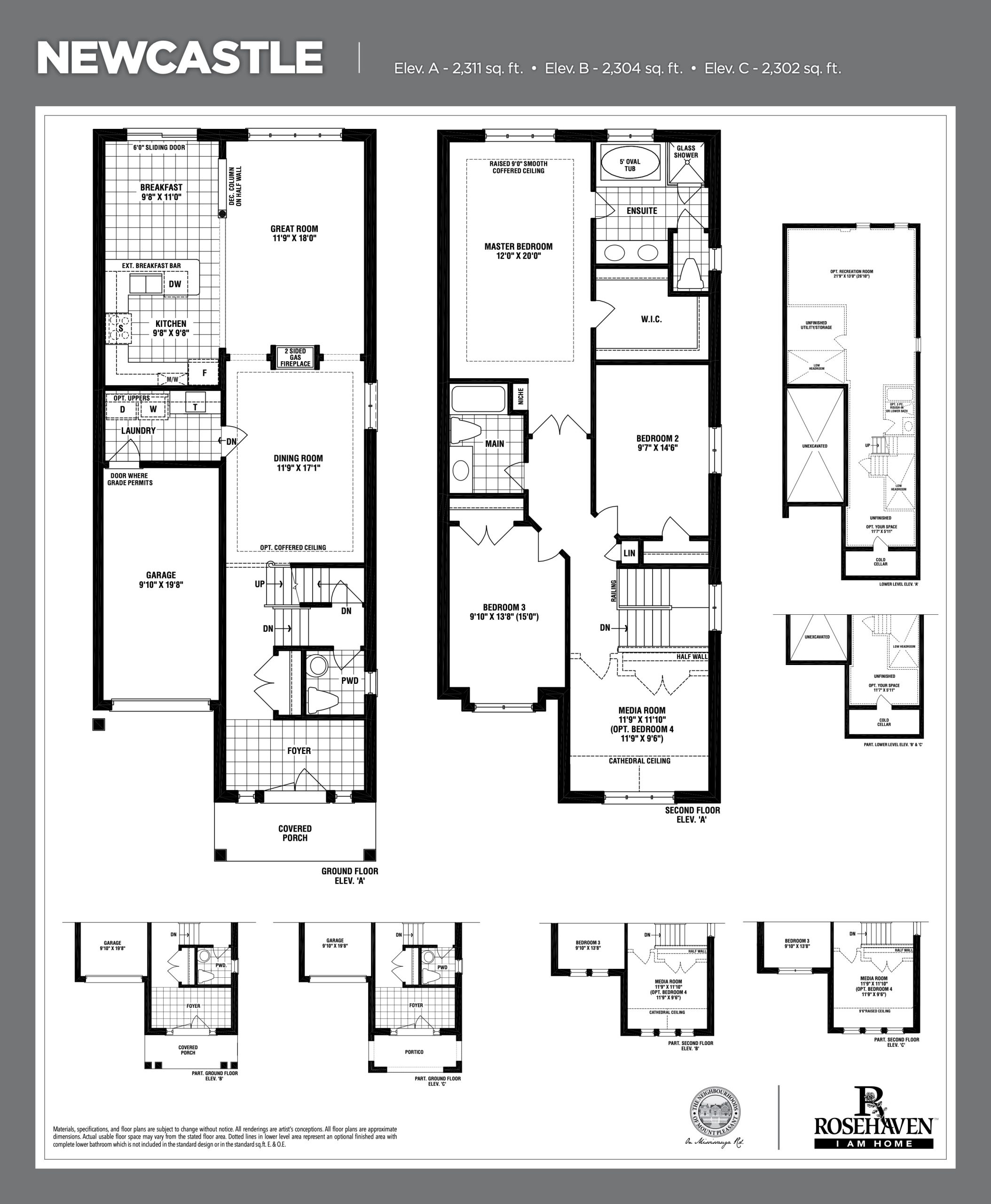 Newcastle floor plan