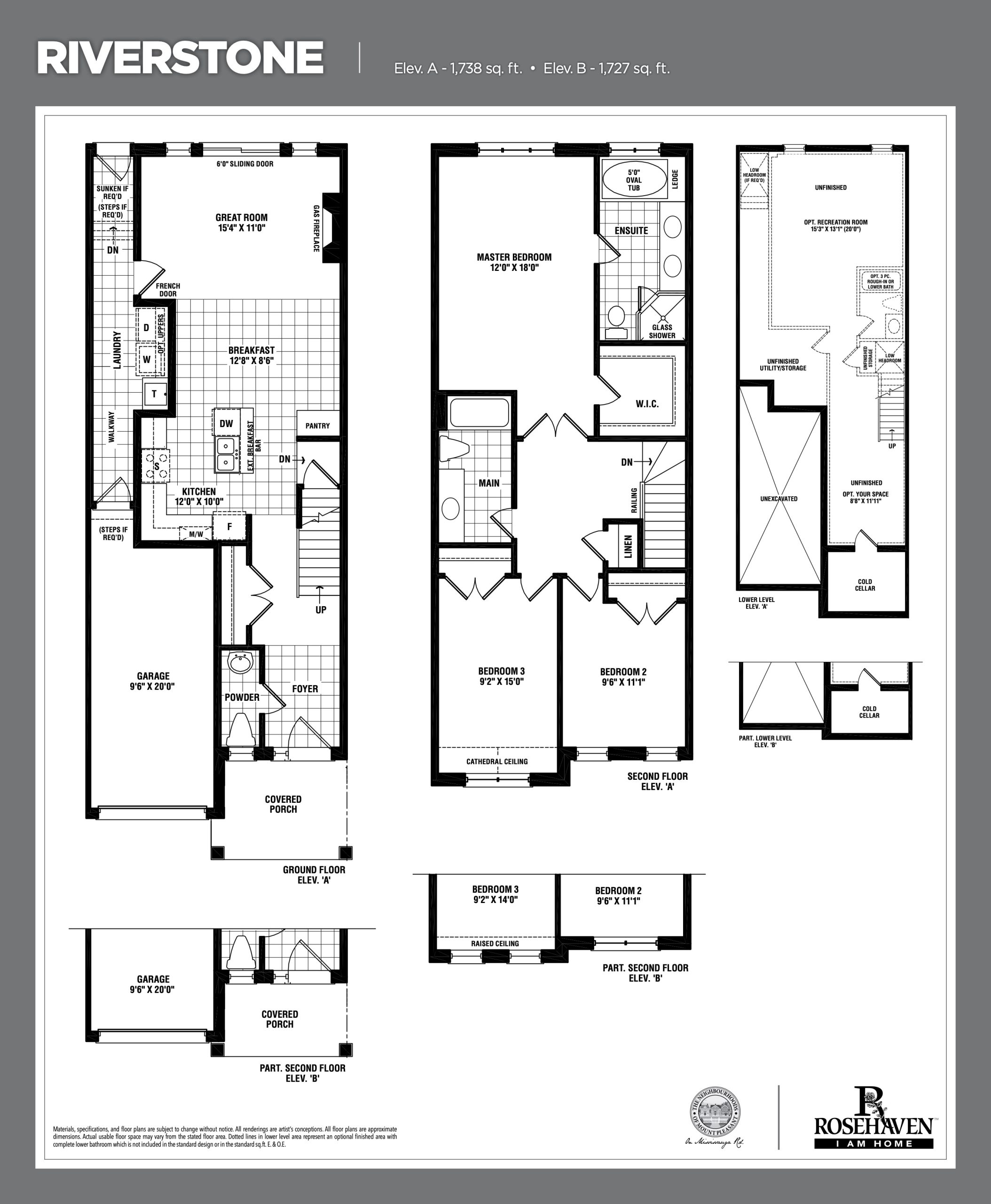 Riverstone floor plan