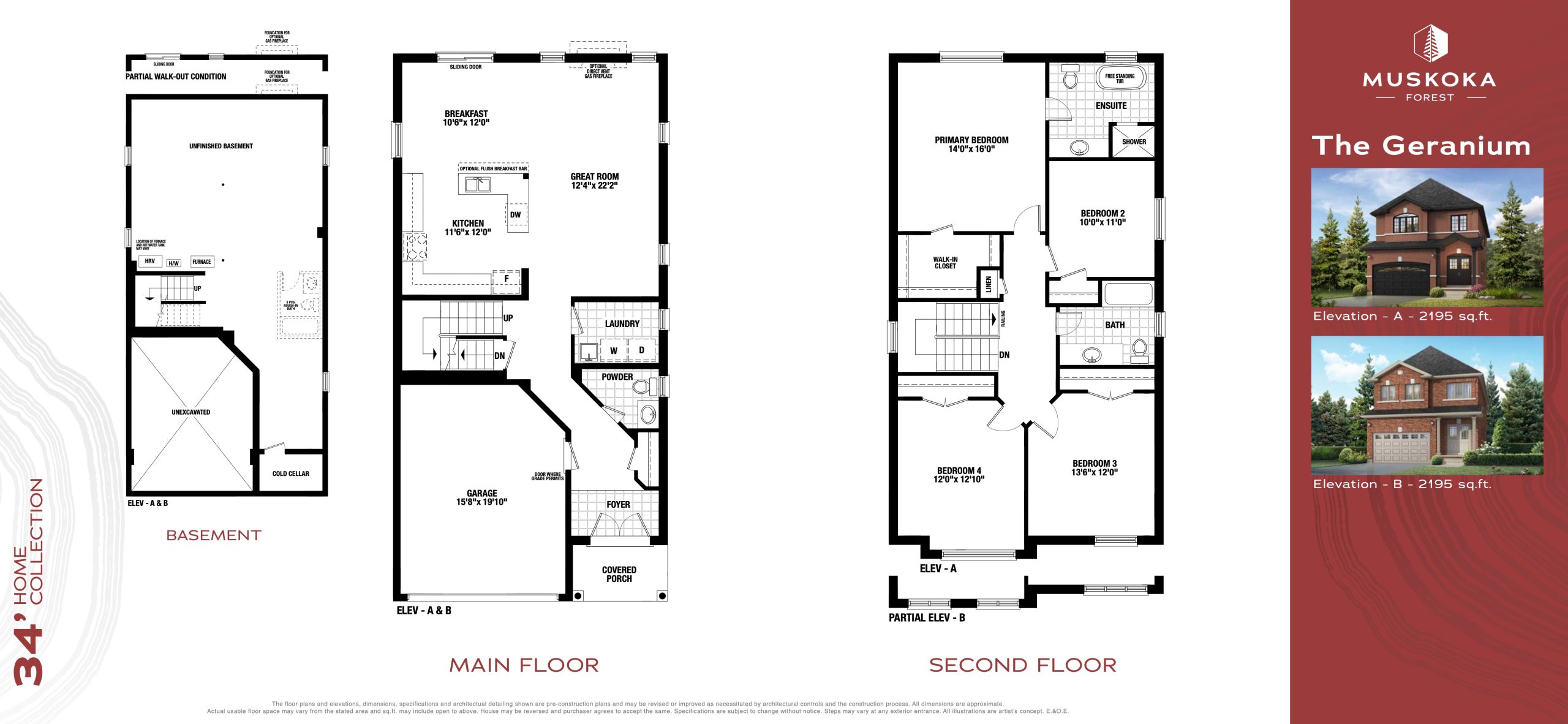 The Geranium floor plan