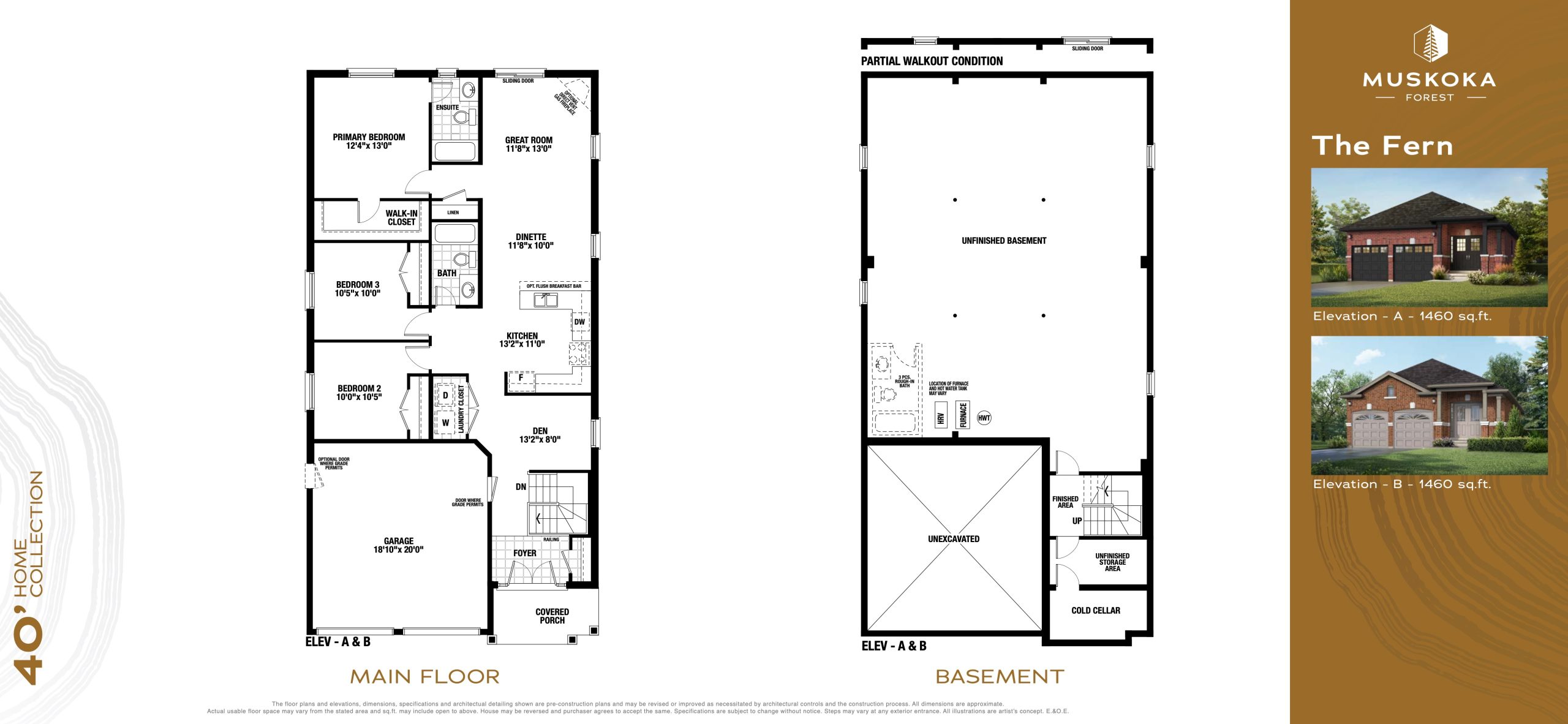 The Fern floor plan